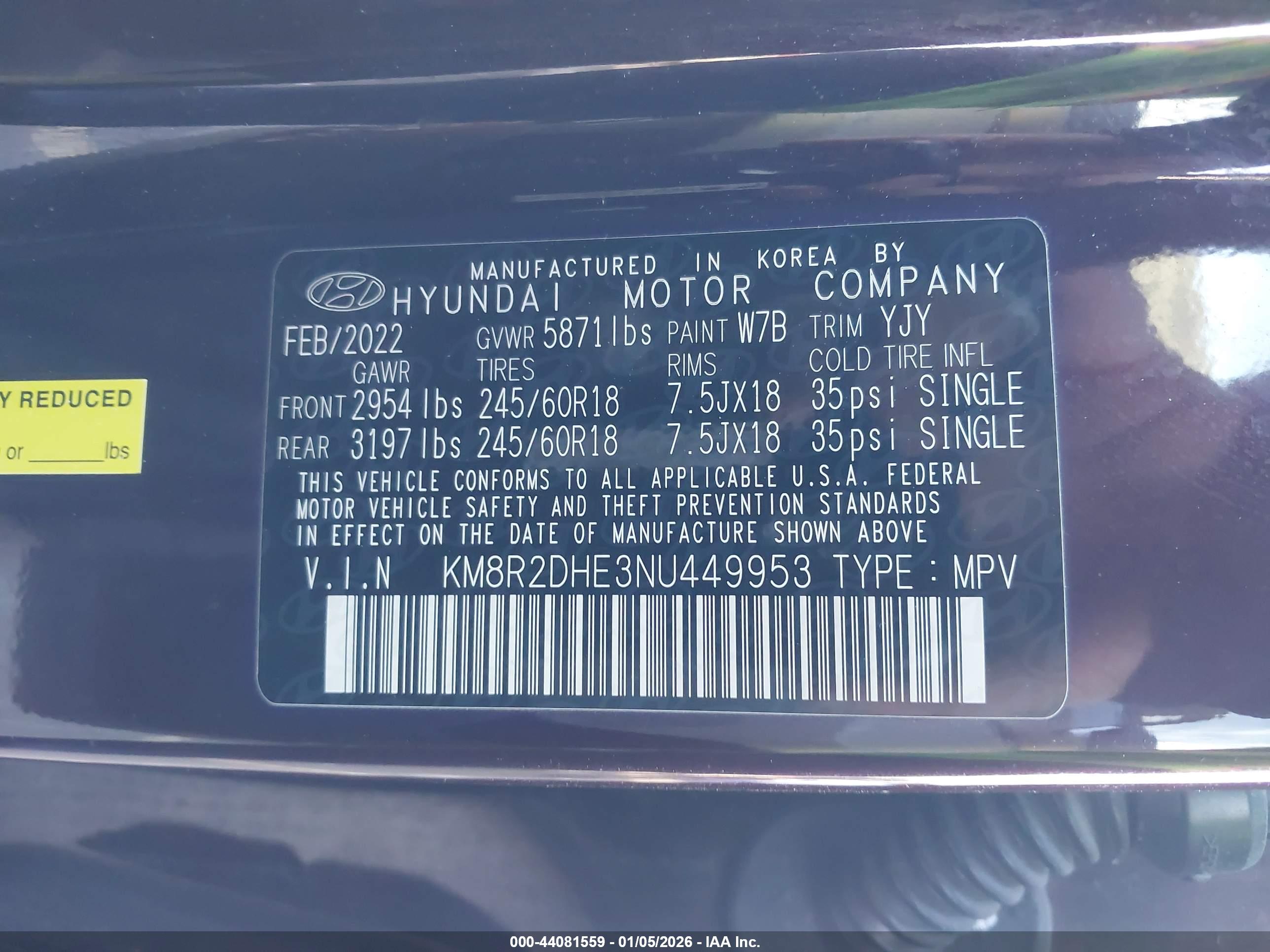 HYUNDAI PALISADE image 9