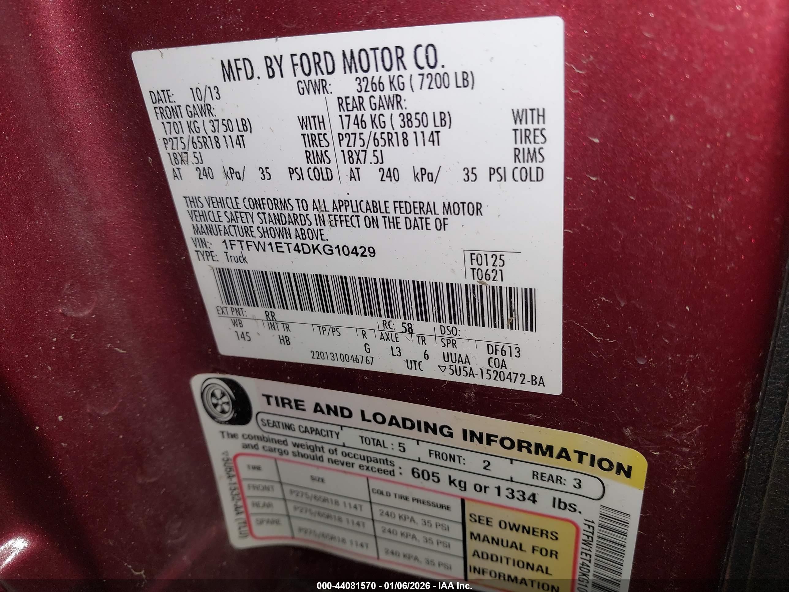 FORD F-150 image 9