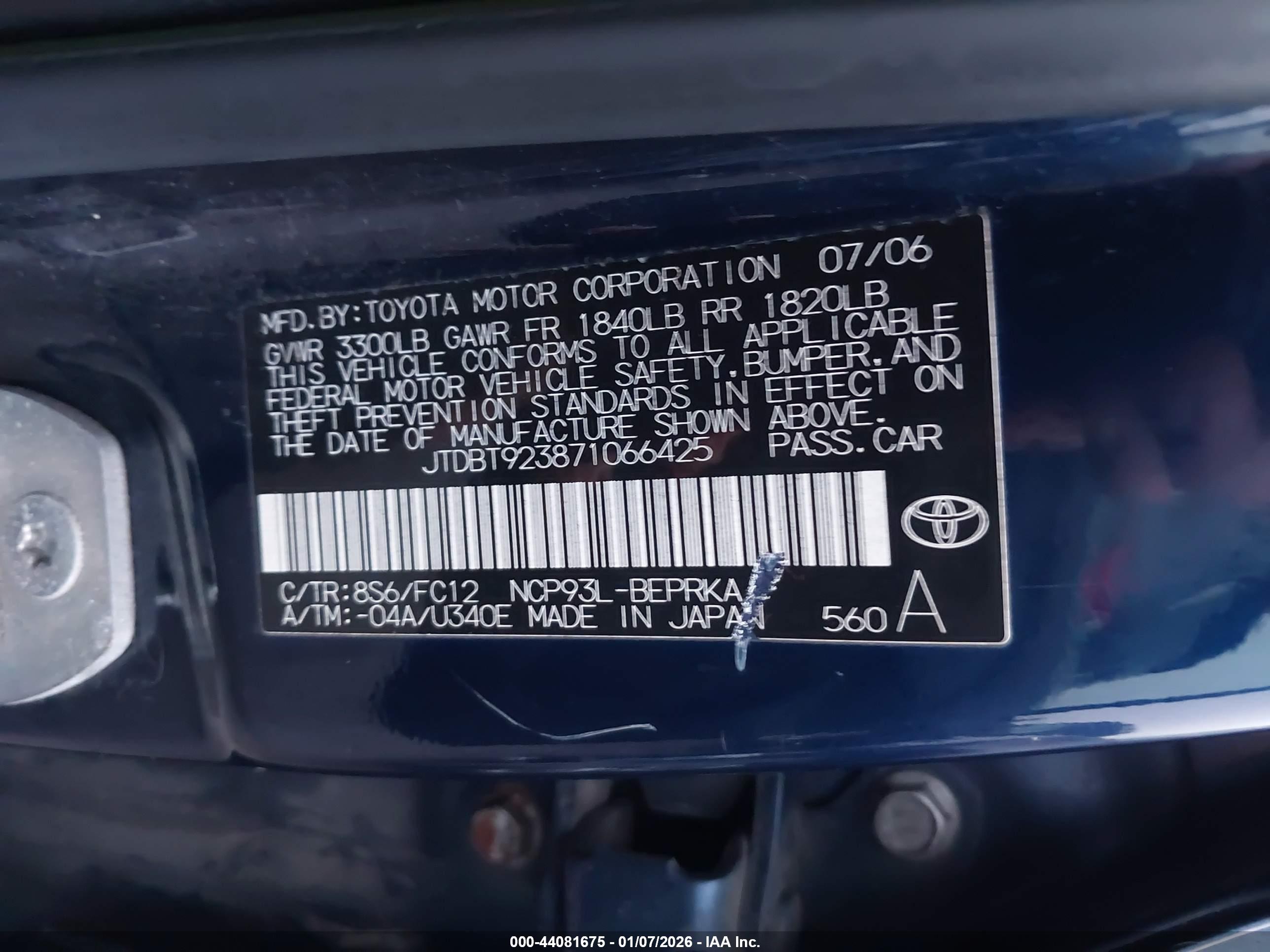 TOYOTA YARIS image 9