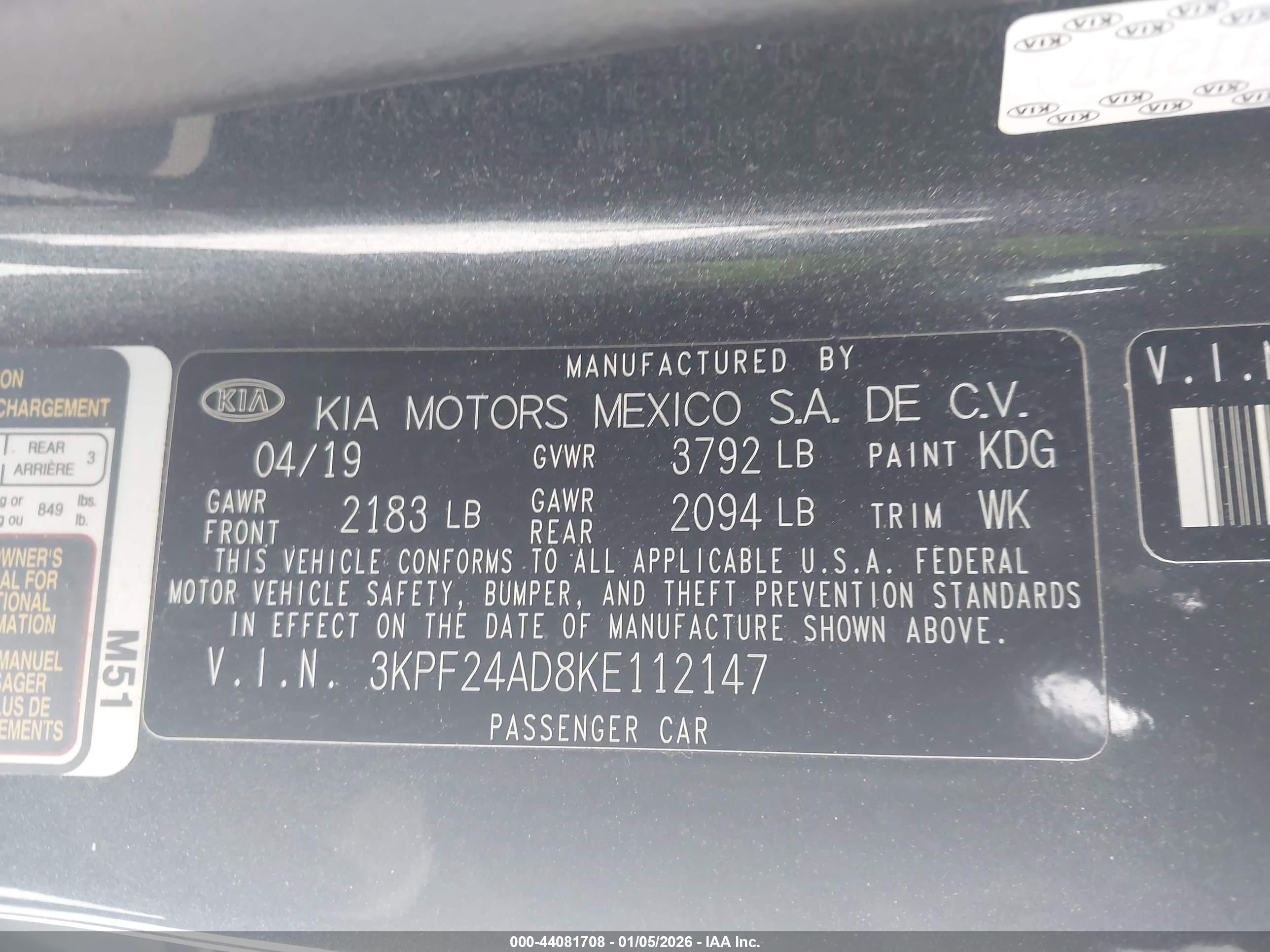 KIA FORTE image 9