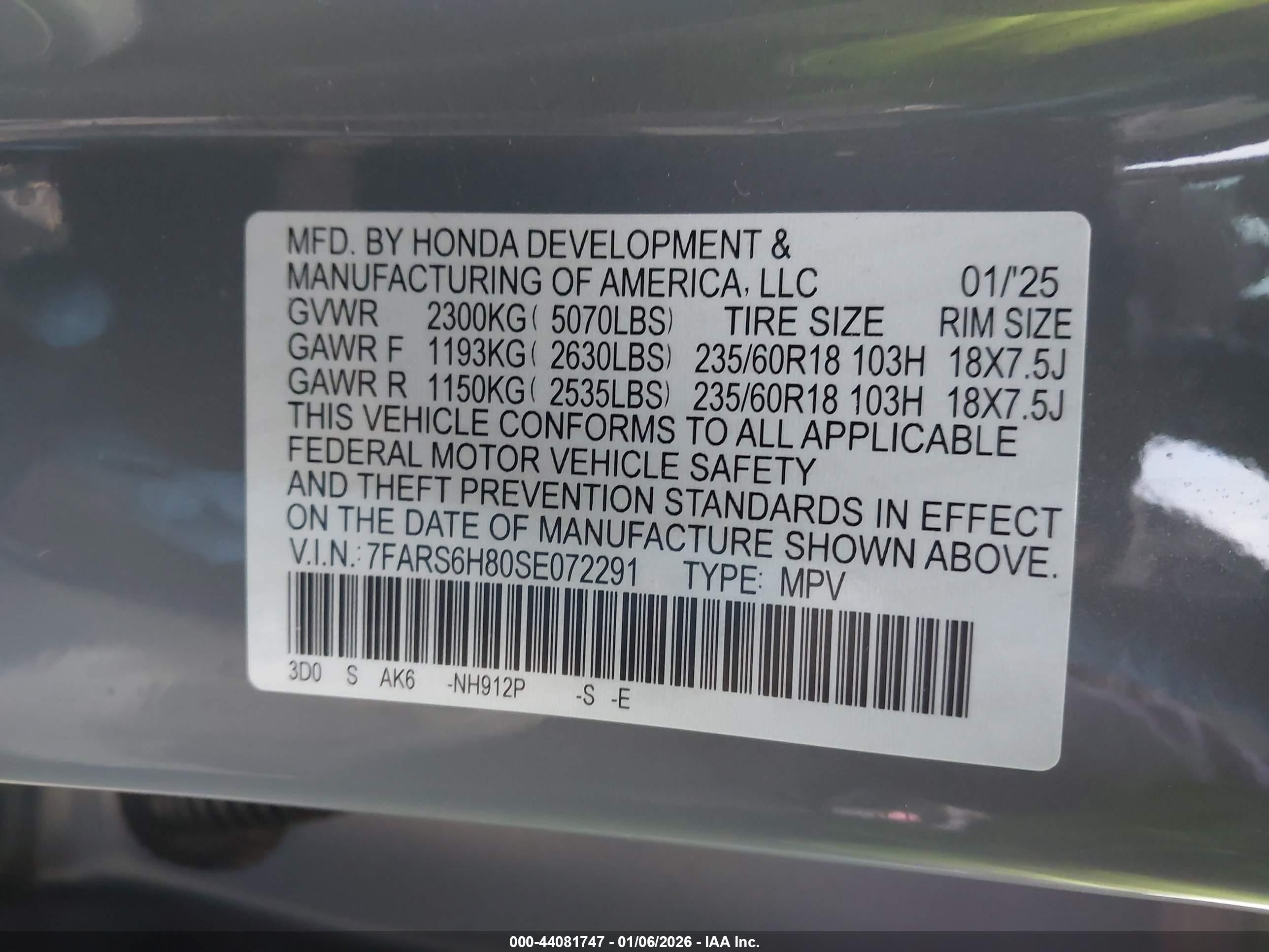 HONDA CR-V image 9