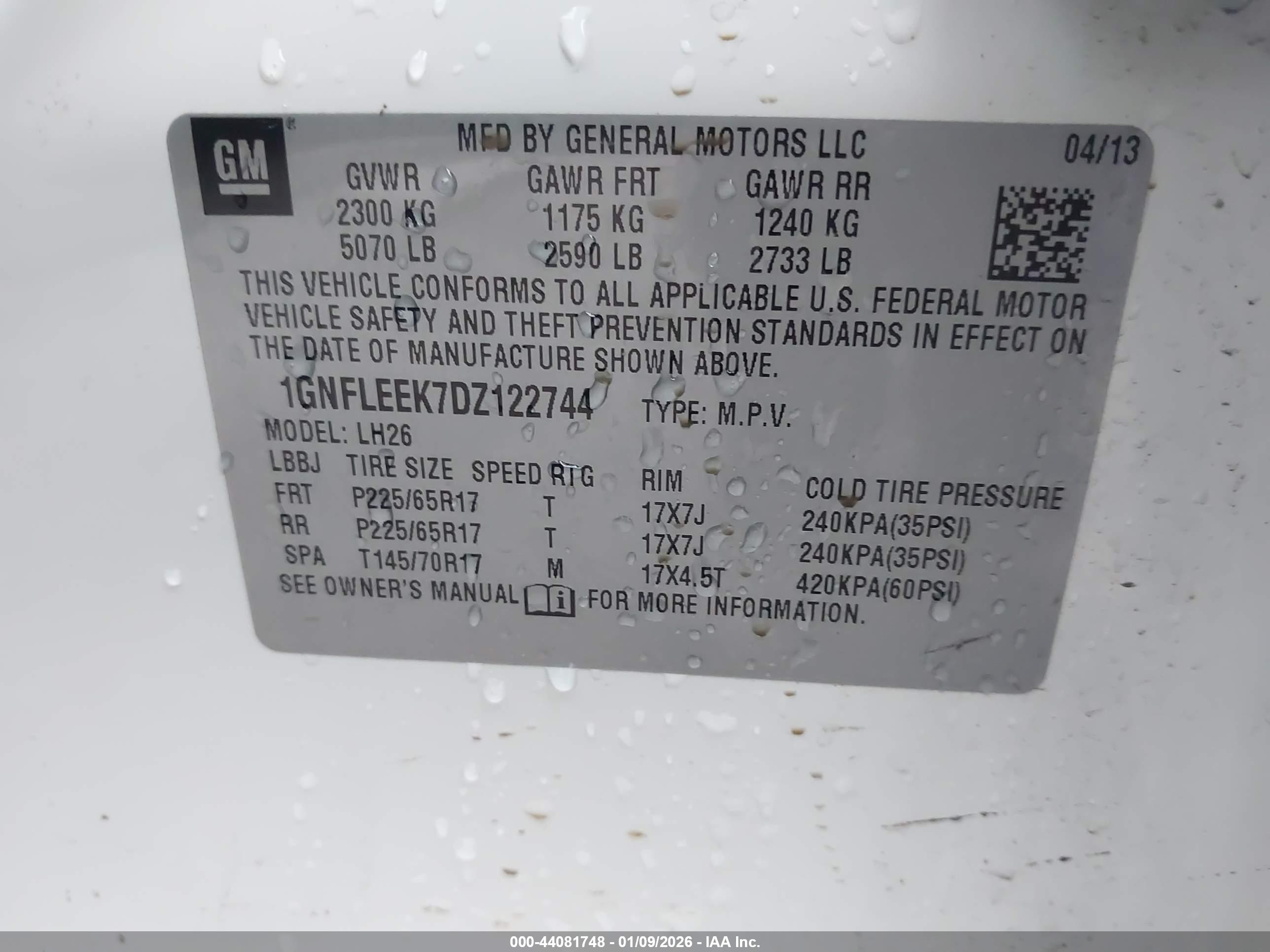 CHEVROLET EQUINOX image 9