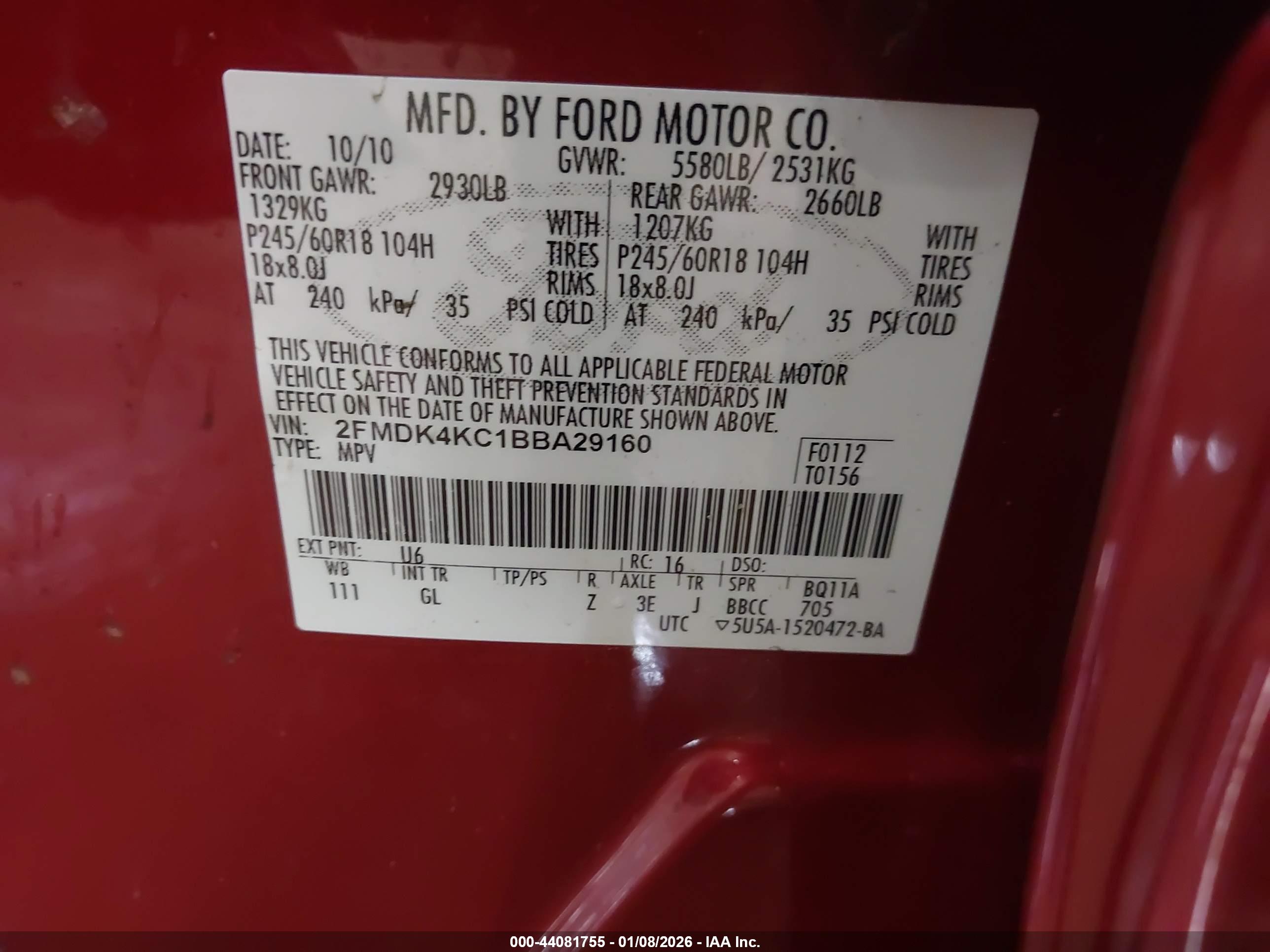 FORD EDGE image 9