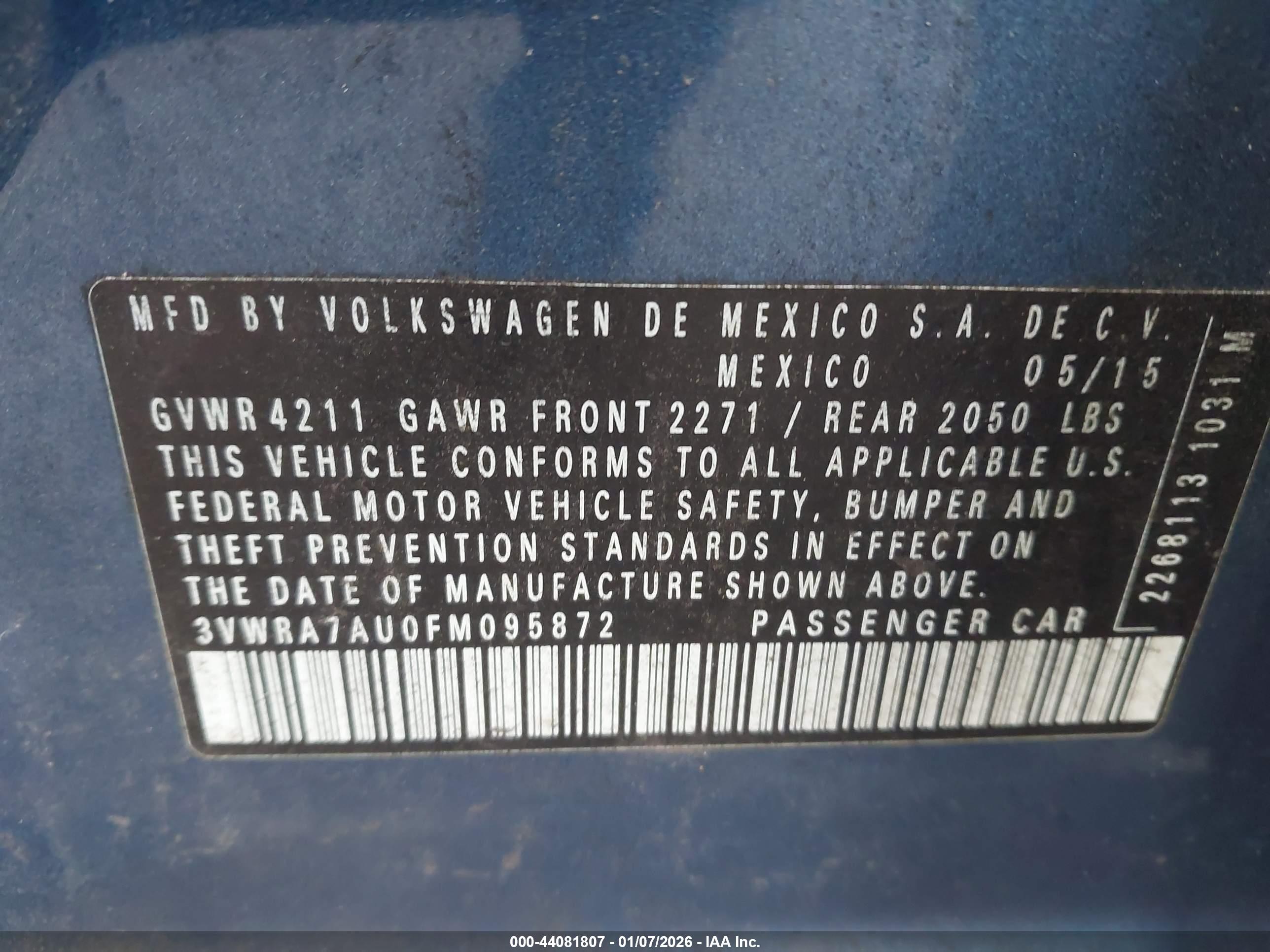 VOLKSWAGEN GOLF image 9