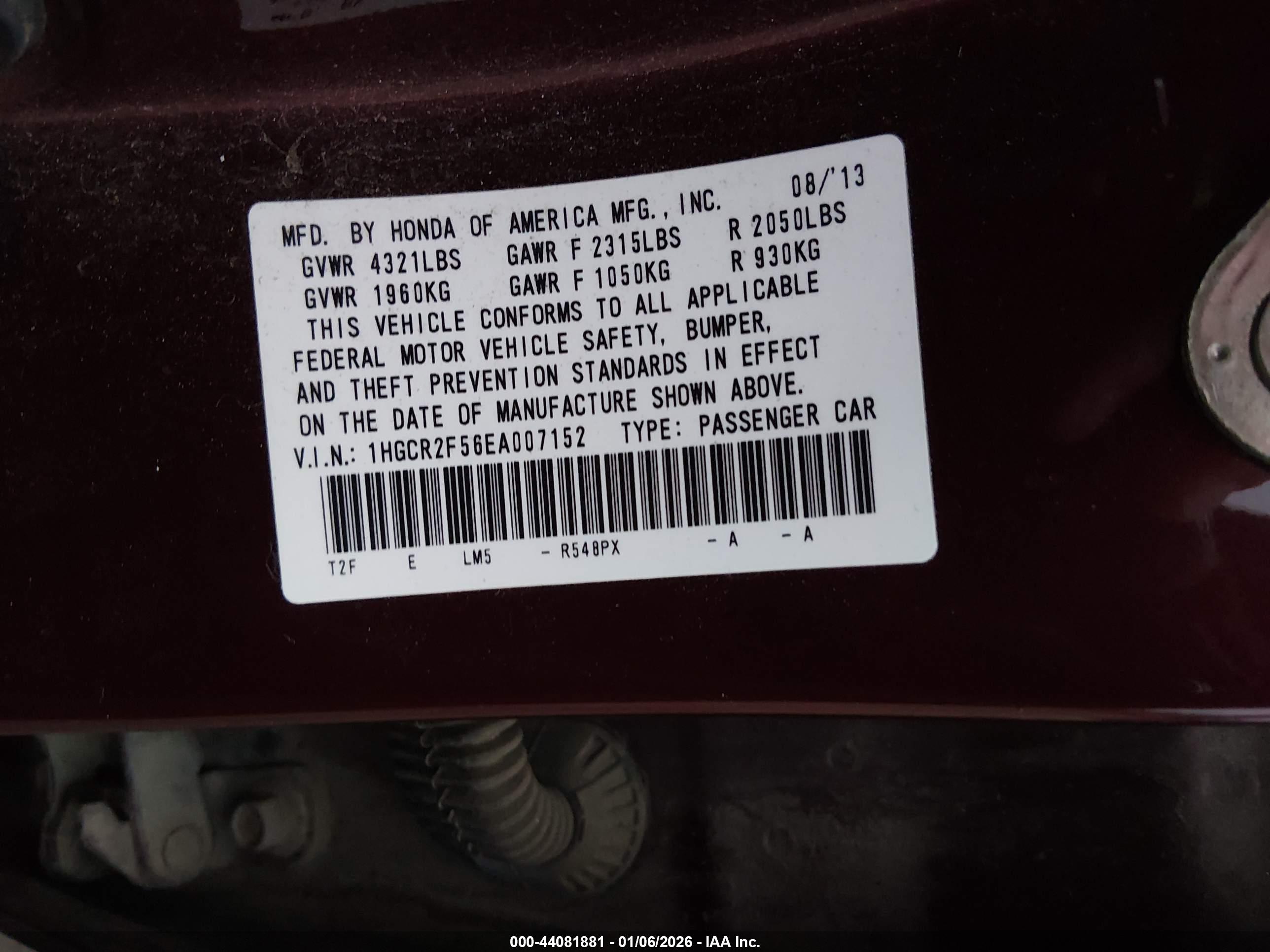 HONDA ACCORD image 9
