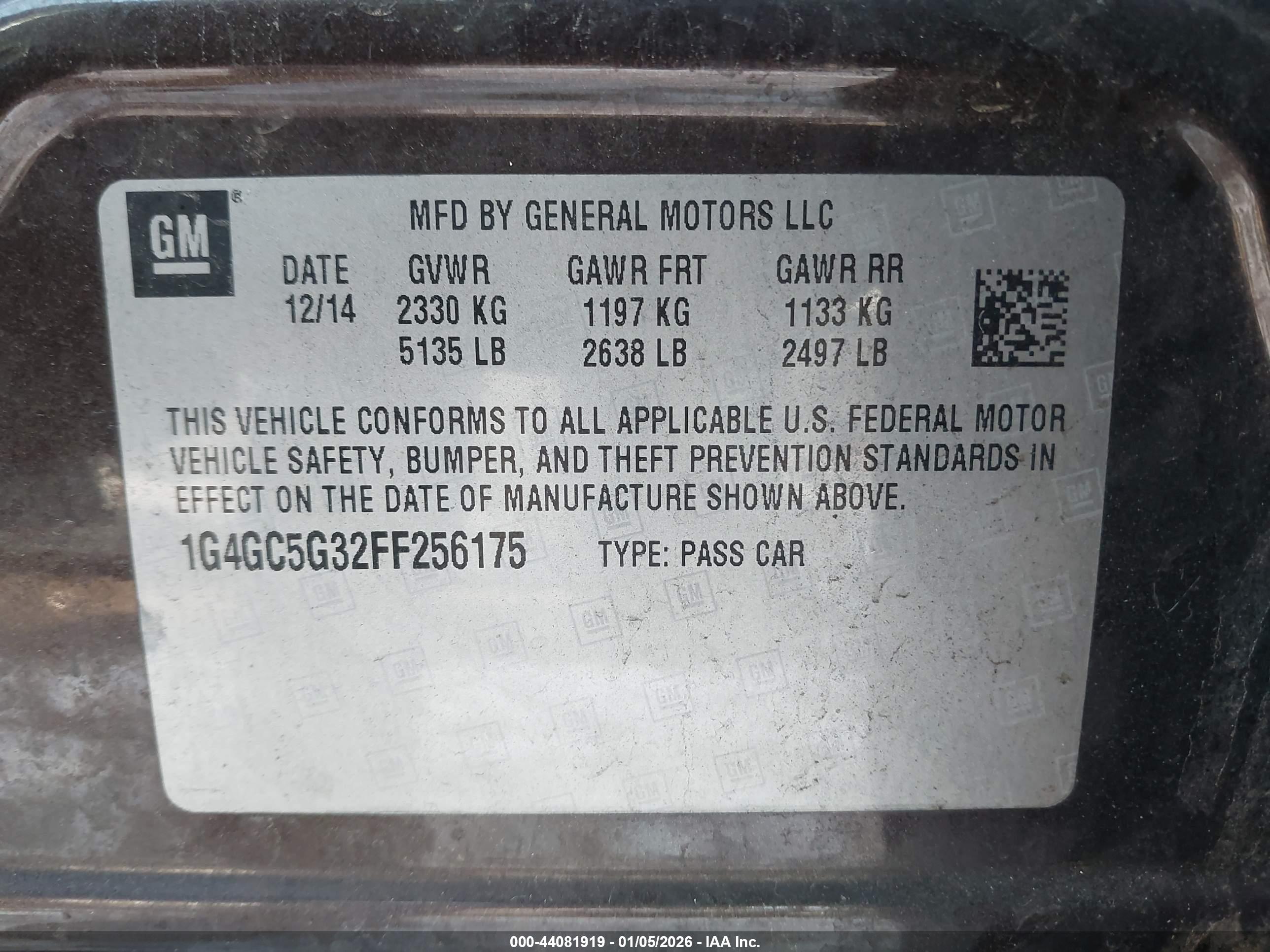 BUICK LACROSSE image 9