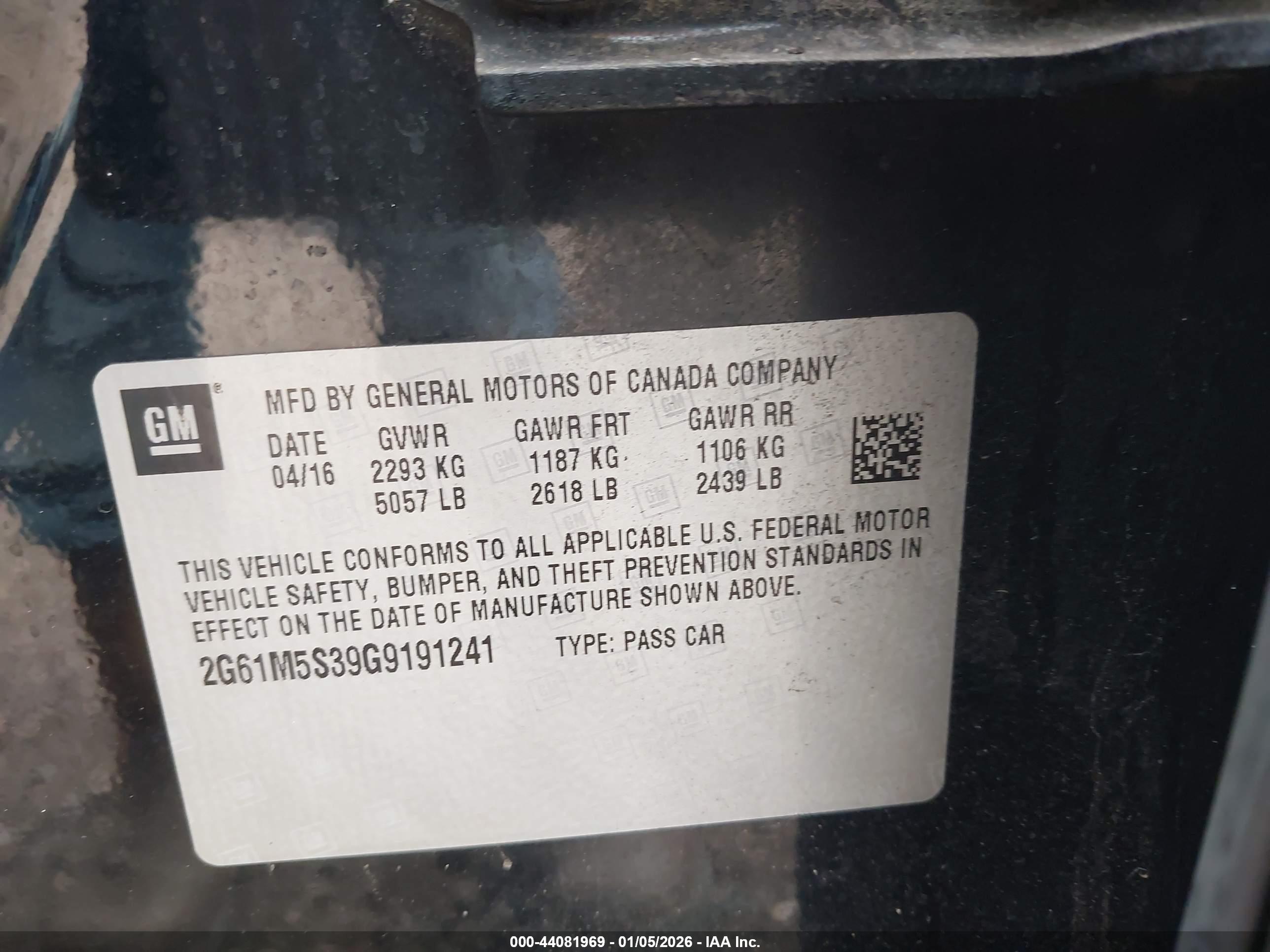 CADILLAC XTS image 9