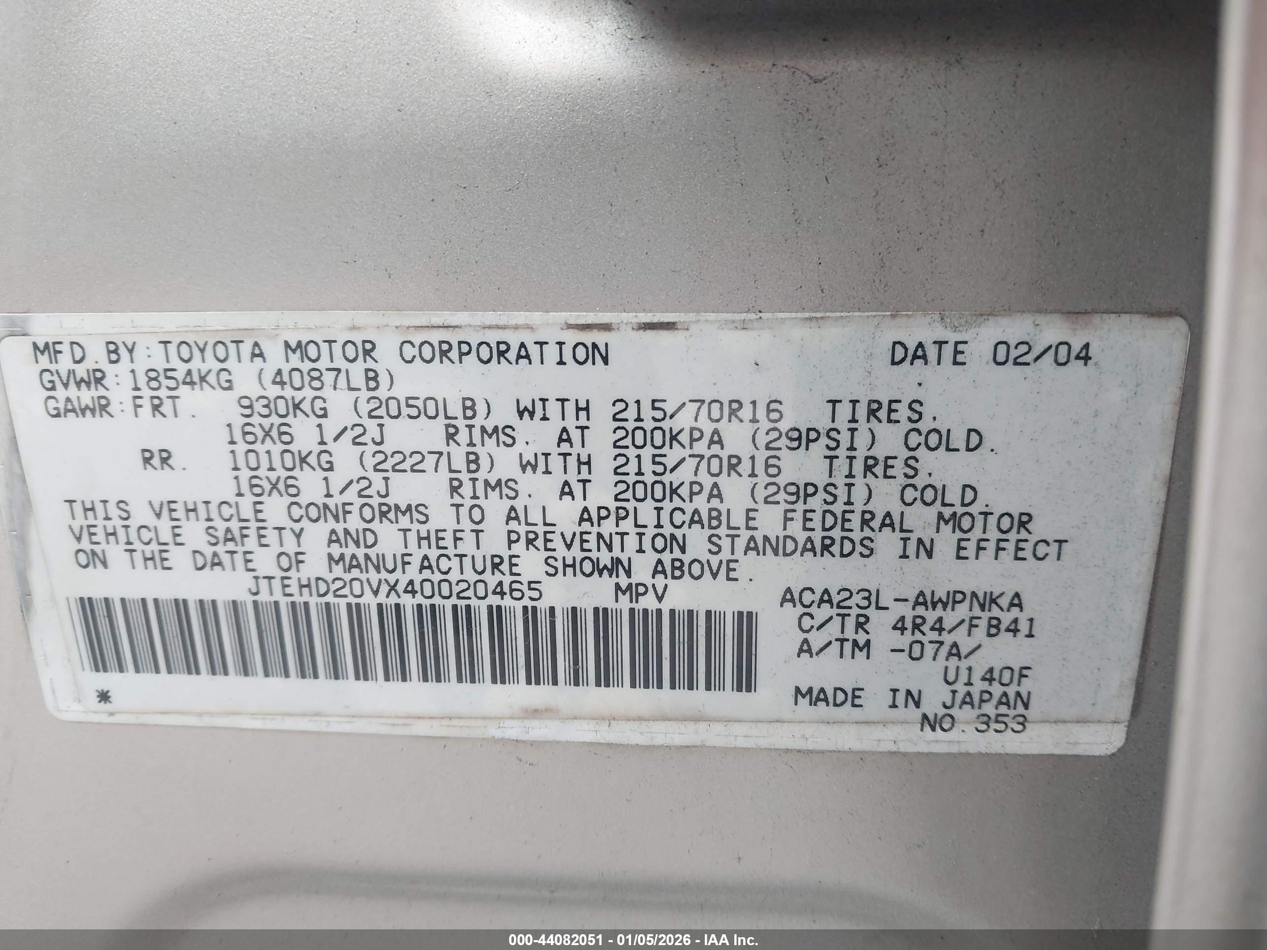 TOYOTA RAV4 image 9