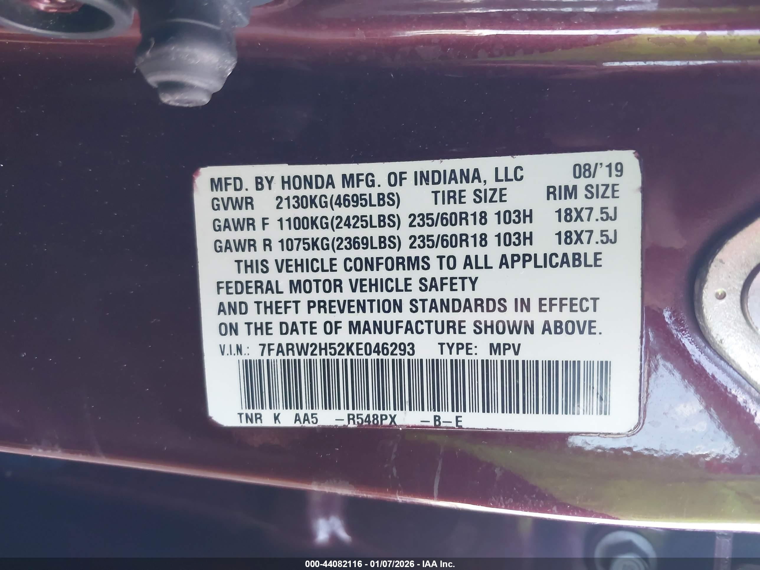 HONDA CR-V image 9