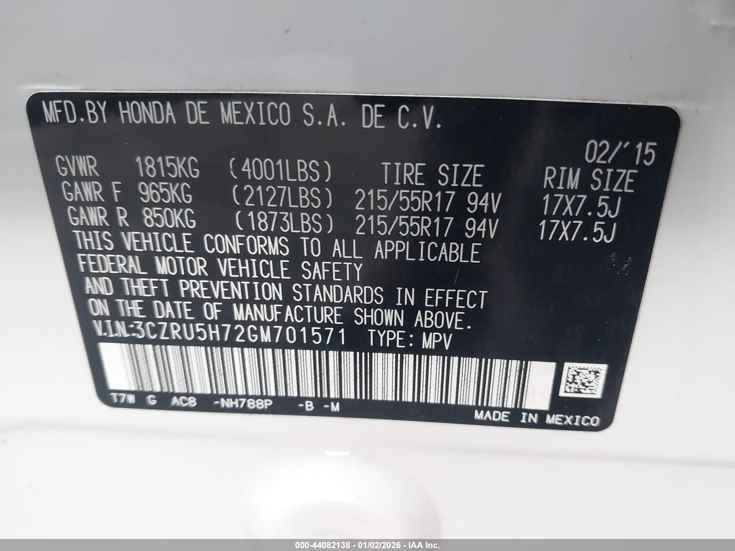 HONDA HR-V image 9