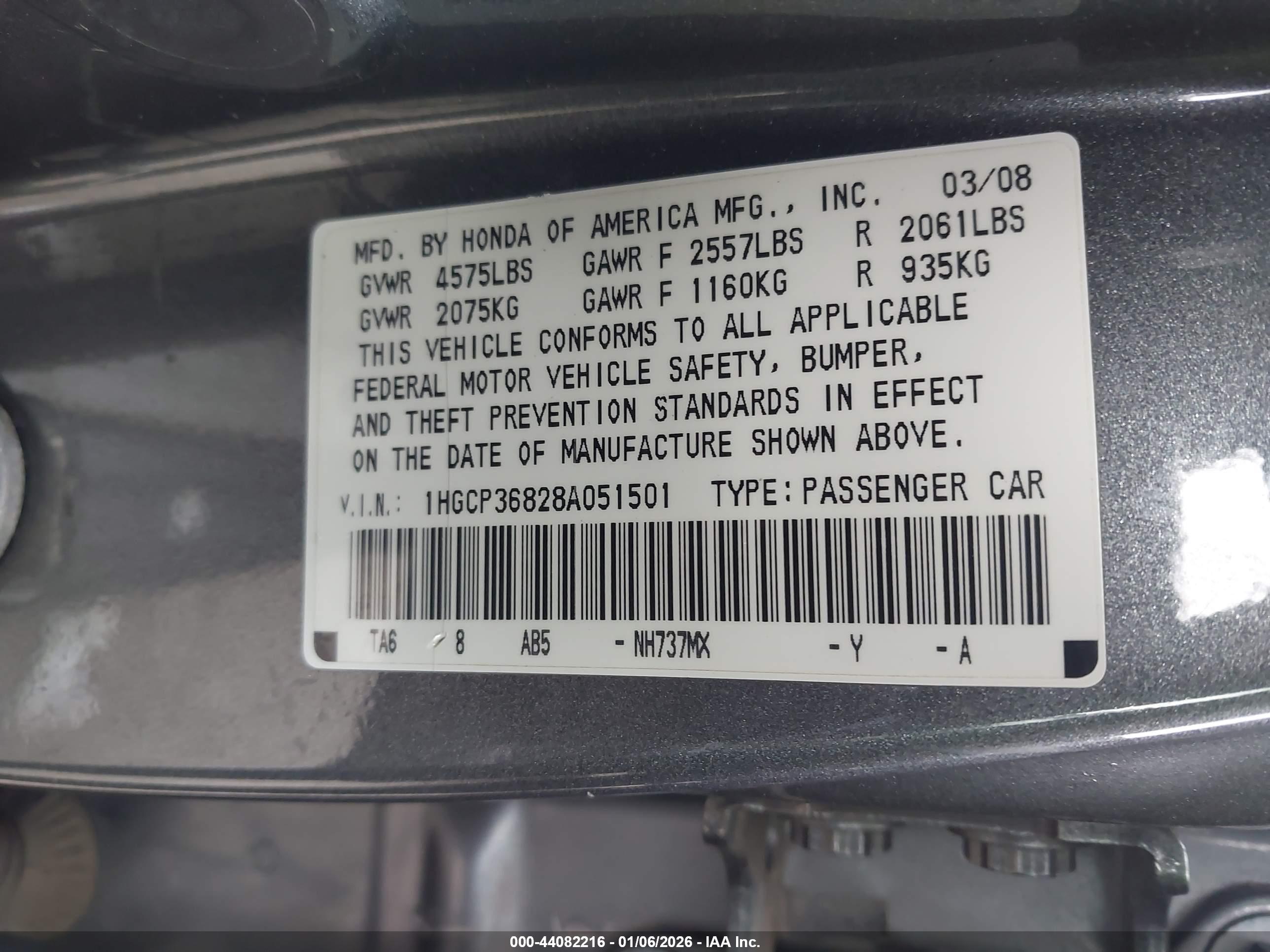 HONDA ACCORD image 9