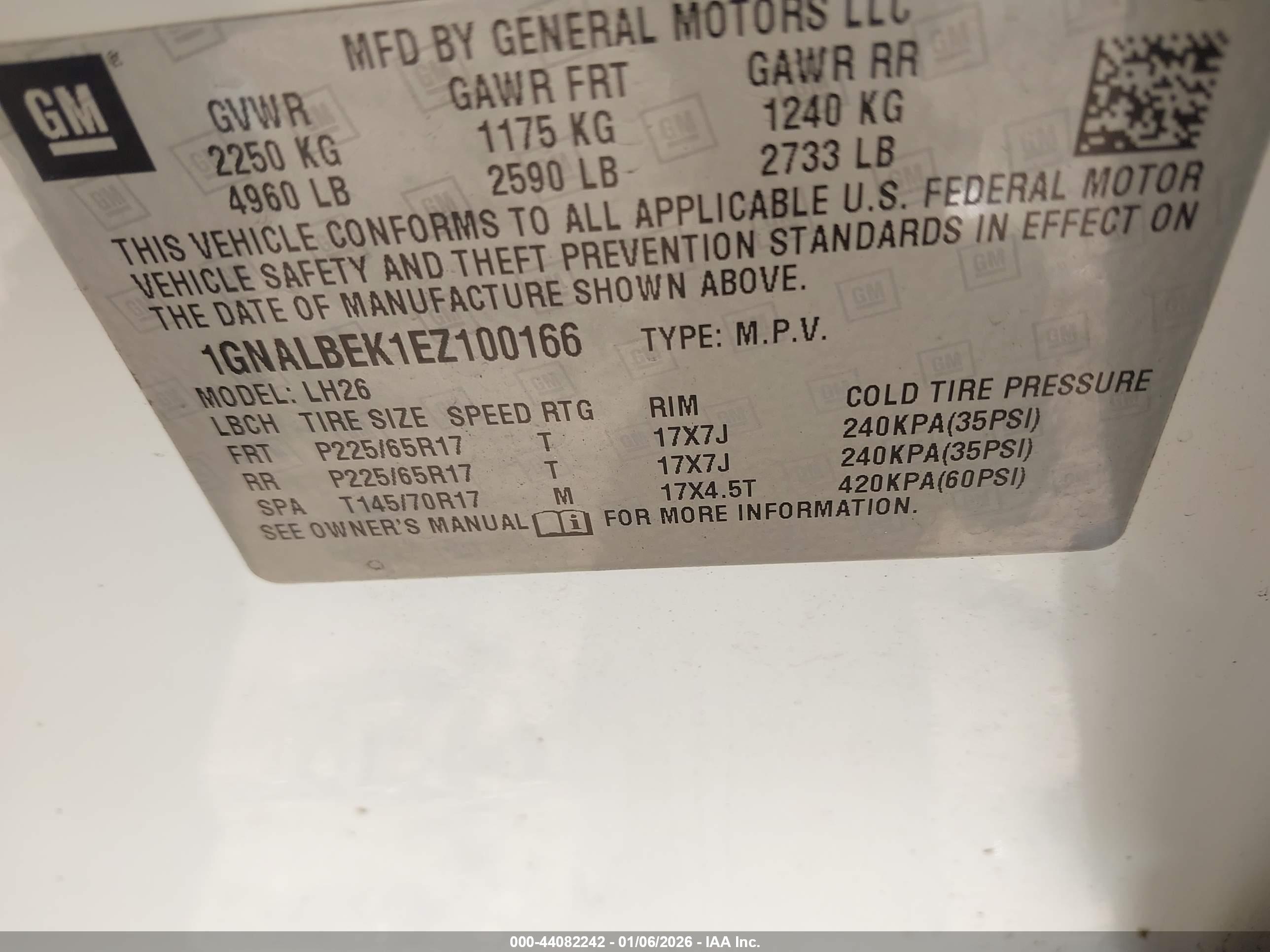 CHEVROLET EQUINOX image 9