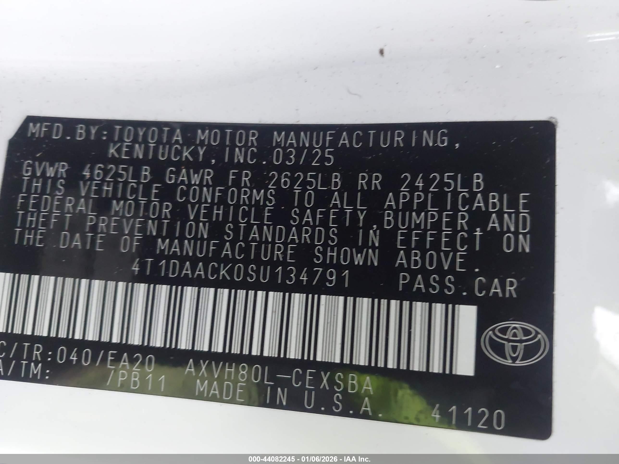 TOYOTA CAMRY image 9