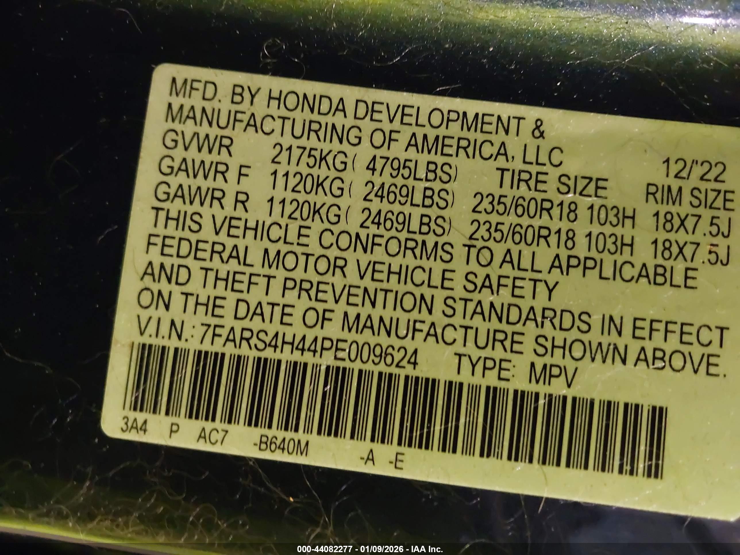 HONDA CR-V image 9