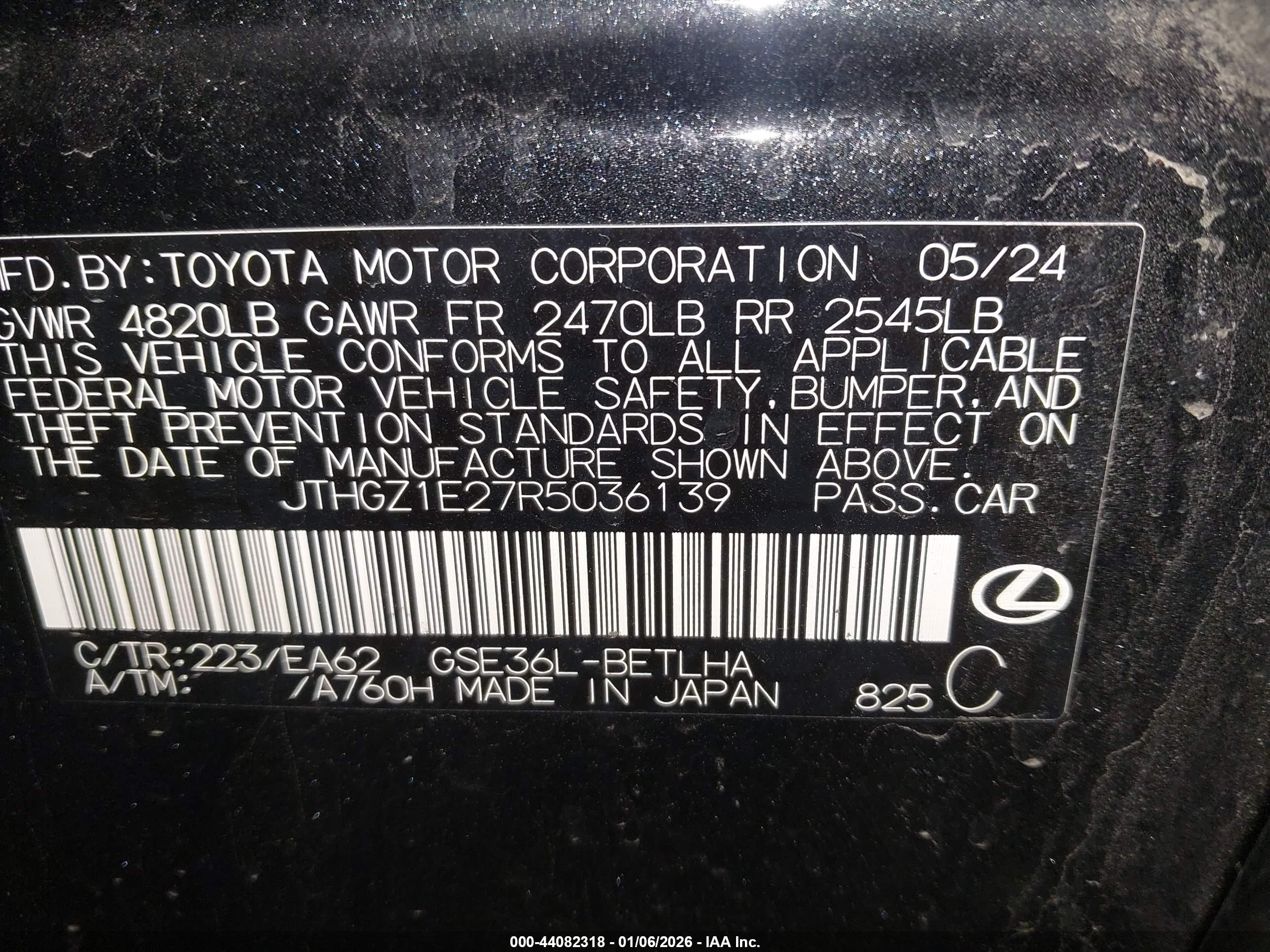 LEXUS IS image 9