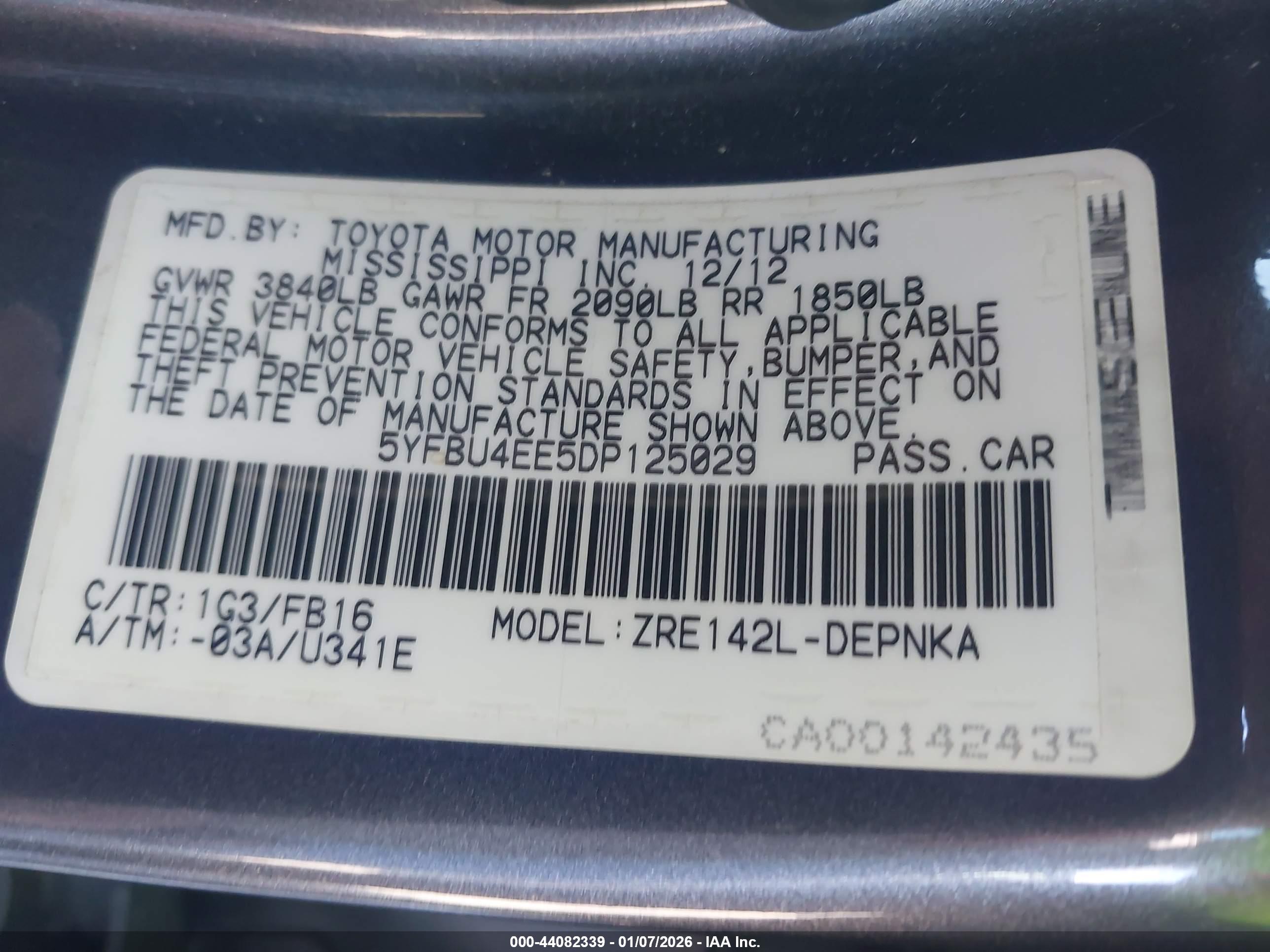 TOYOTA COROLLA image 9
