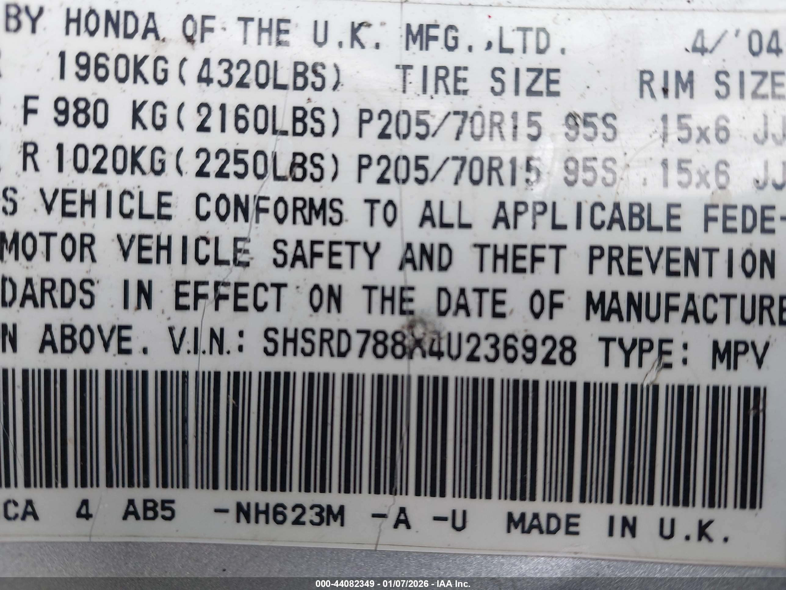 HONDA CR-V image 9