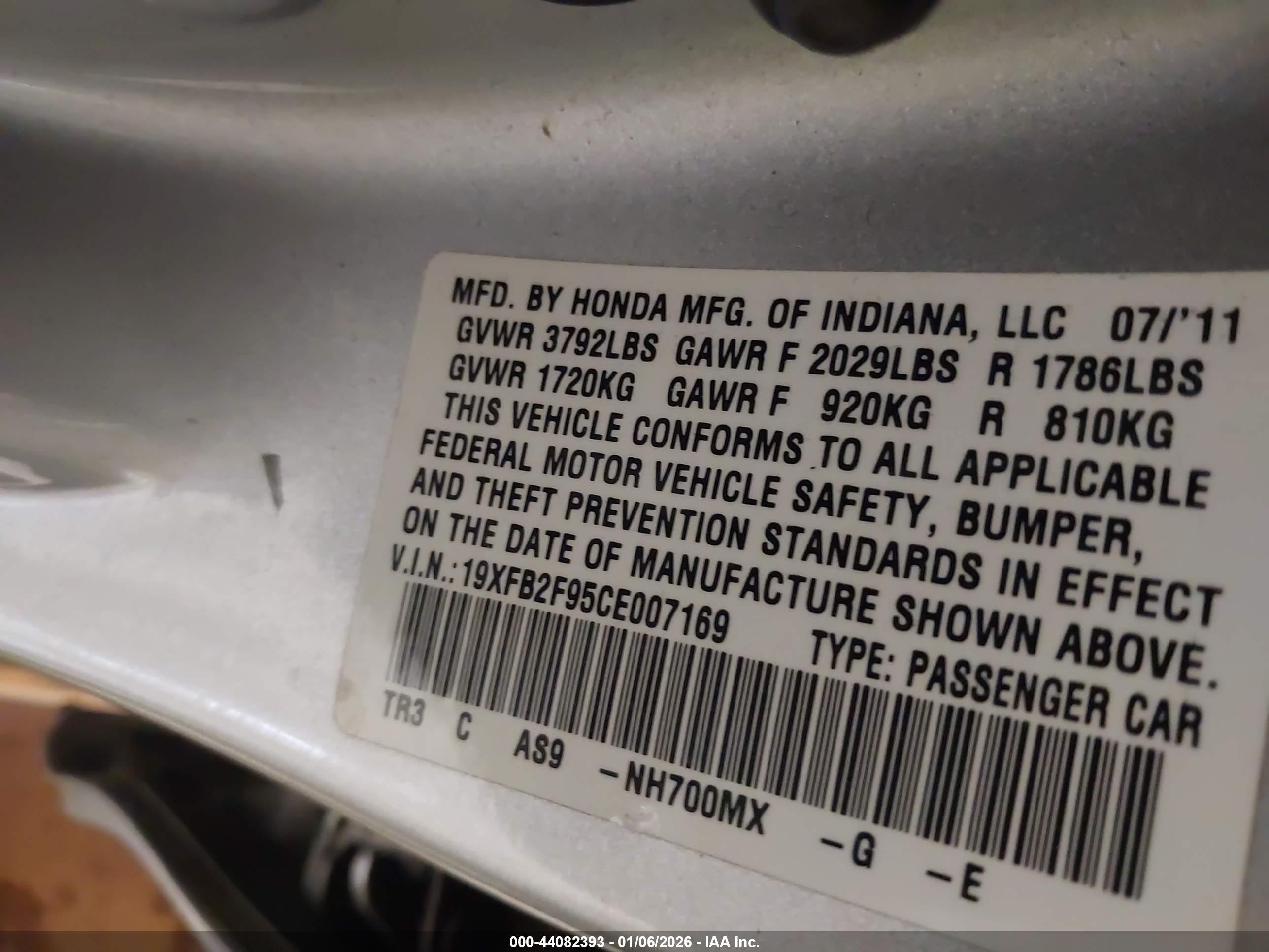 HONDA CIVIC image 9