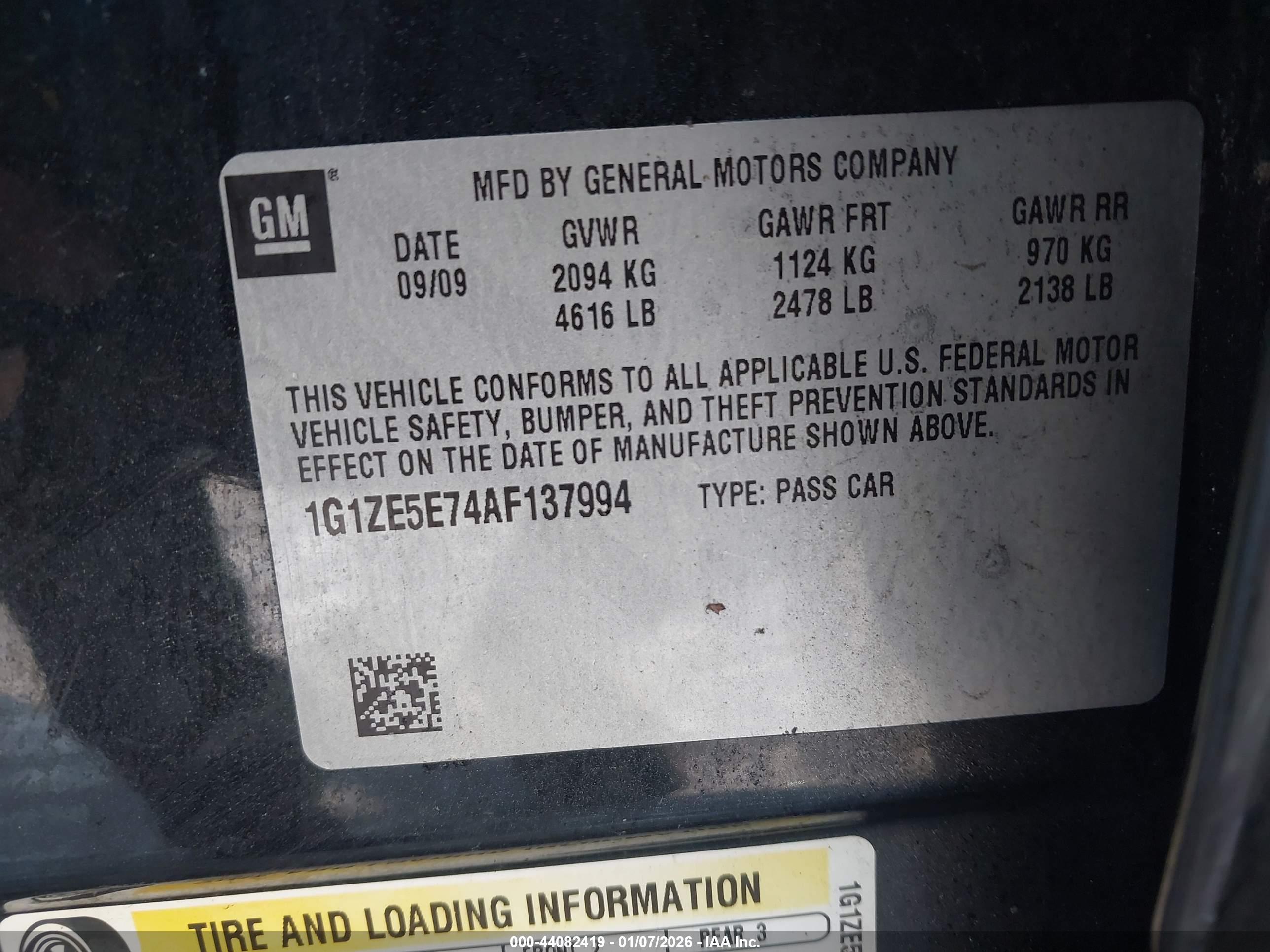CHEVROLET MALIBU image 9