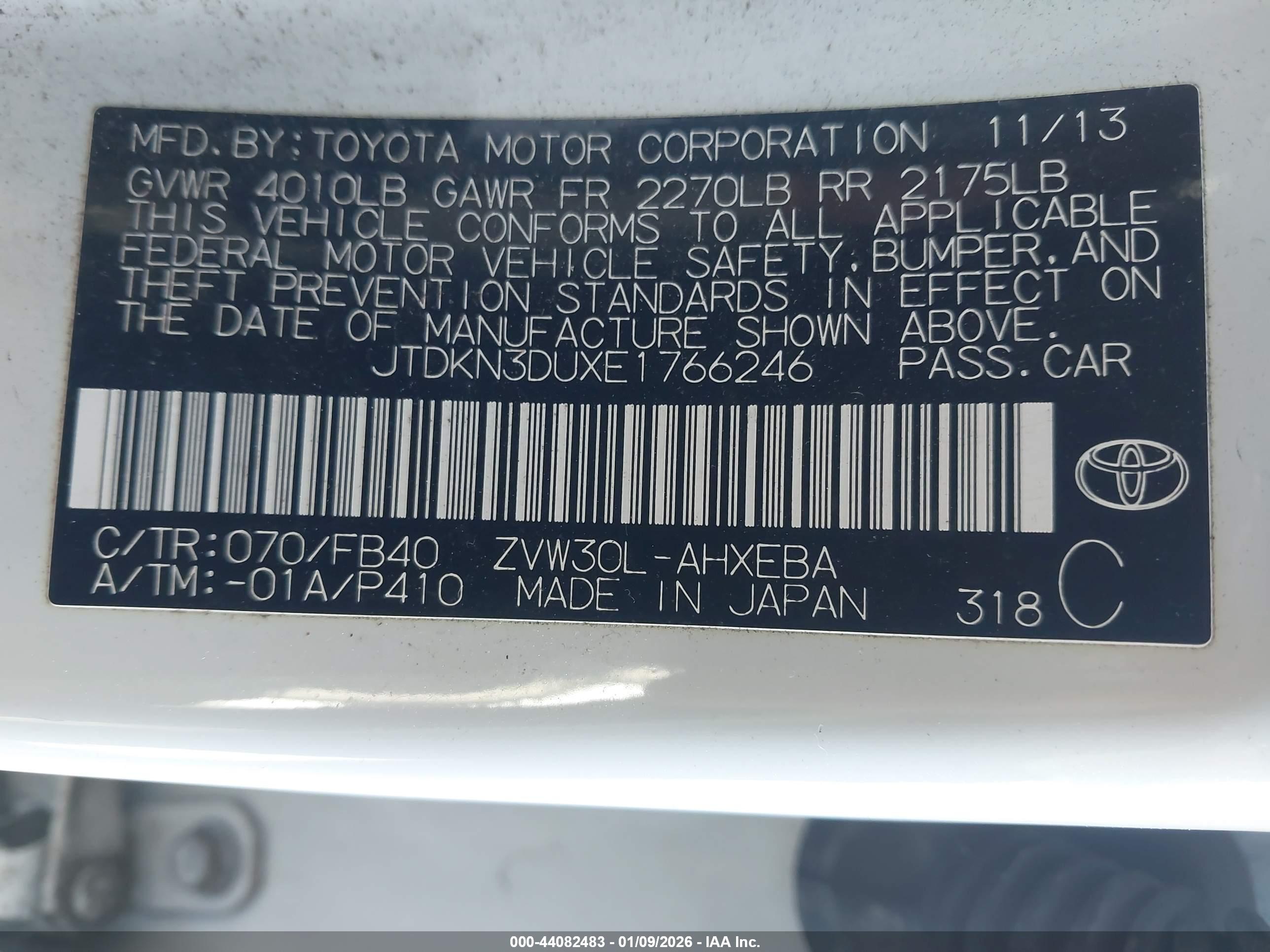 TOYOTA PRIUS image 9