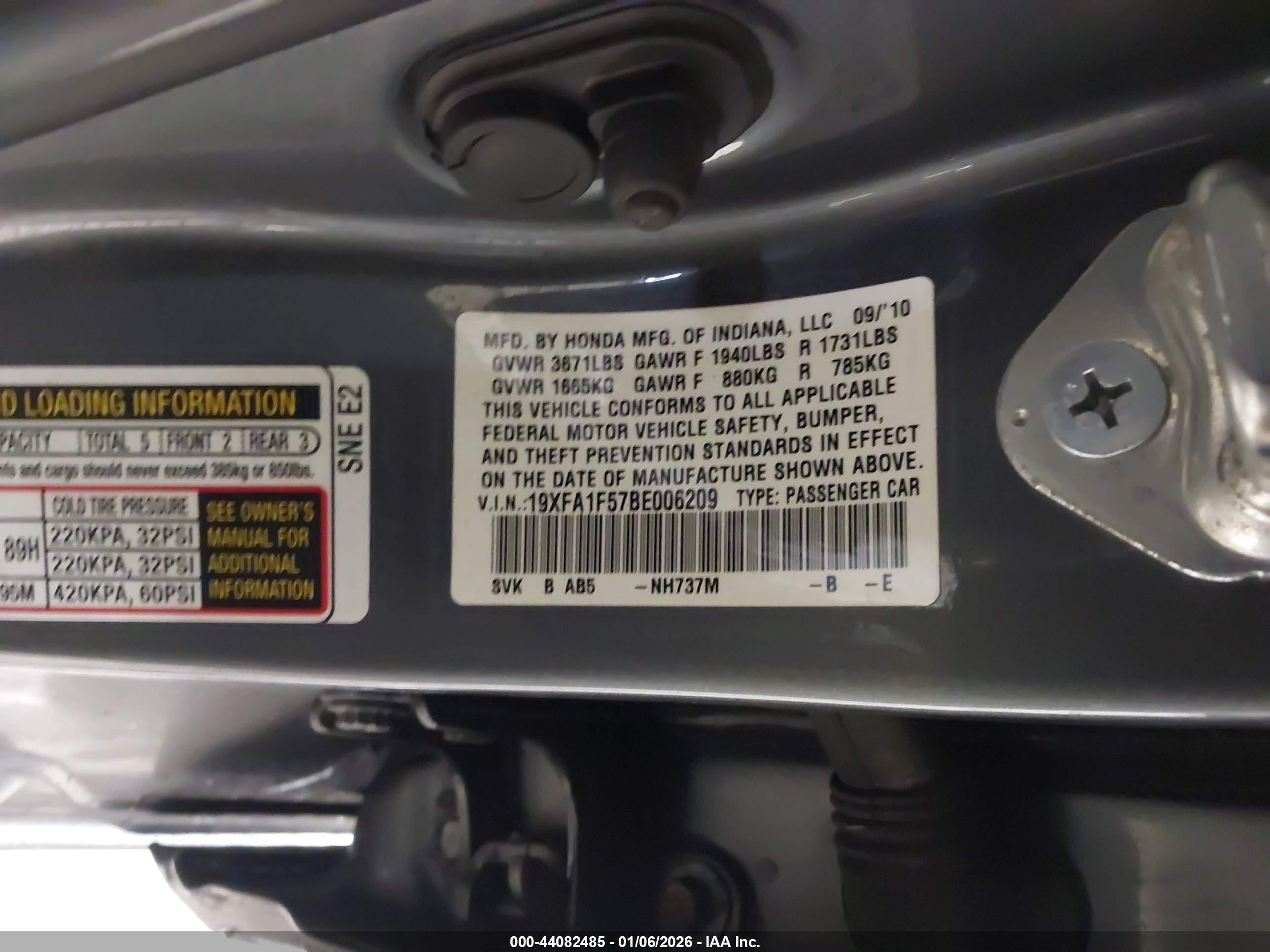 HONDA CIVIC image 9