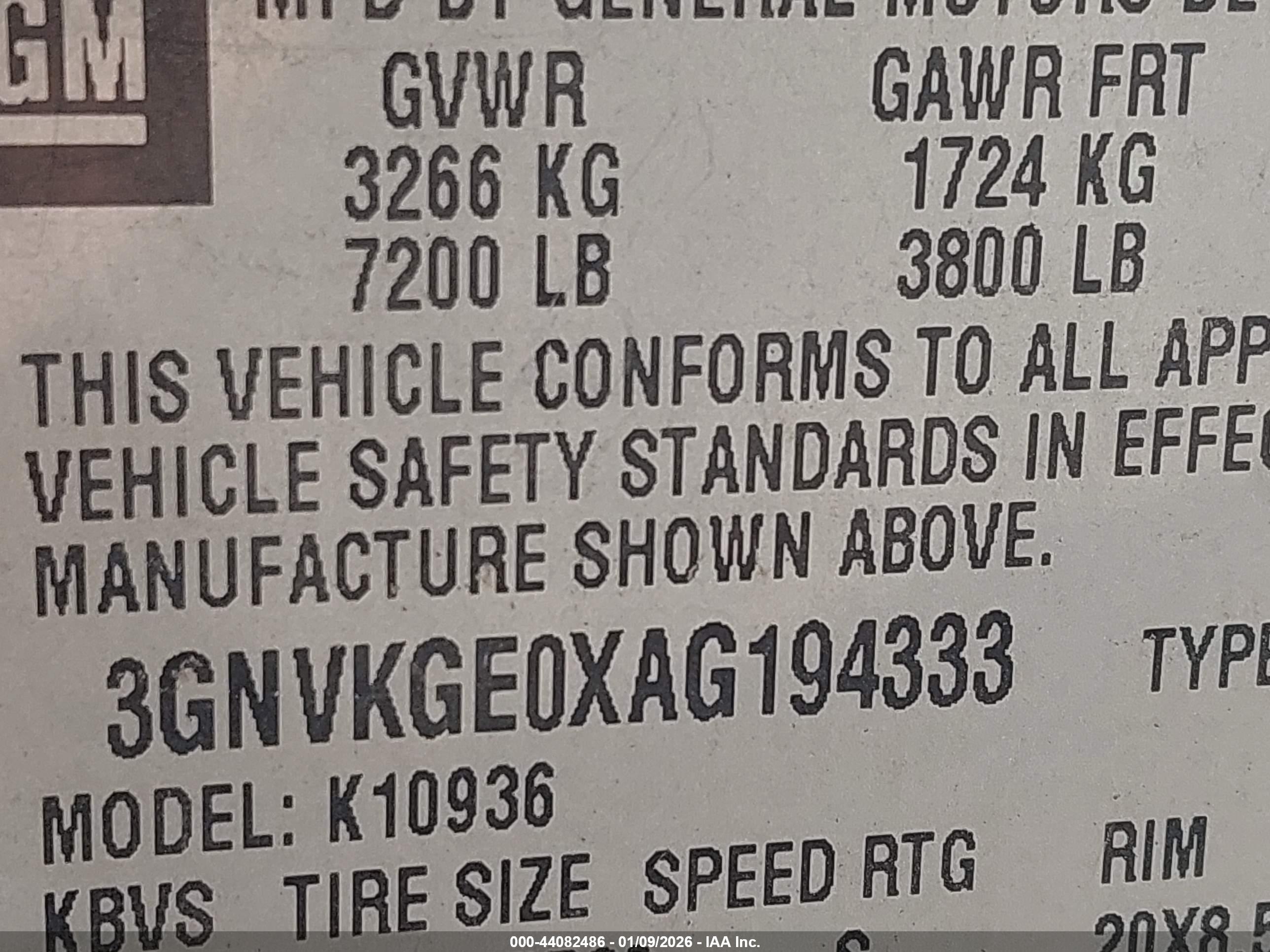 CHEVROLET AVALANCHE image 9