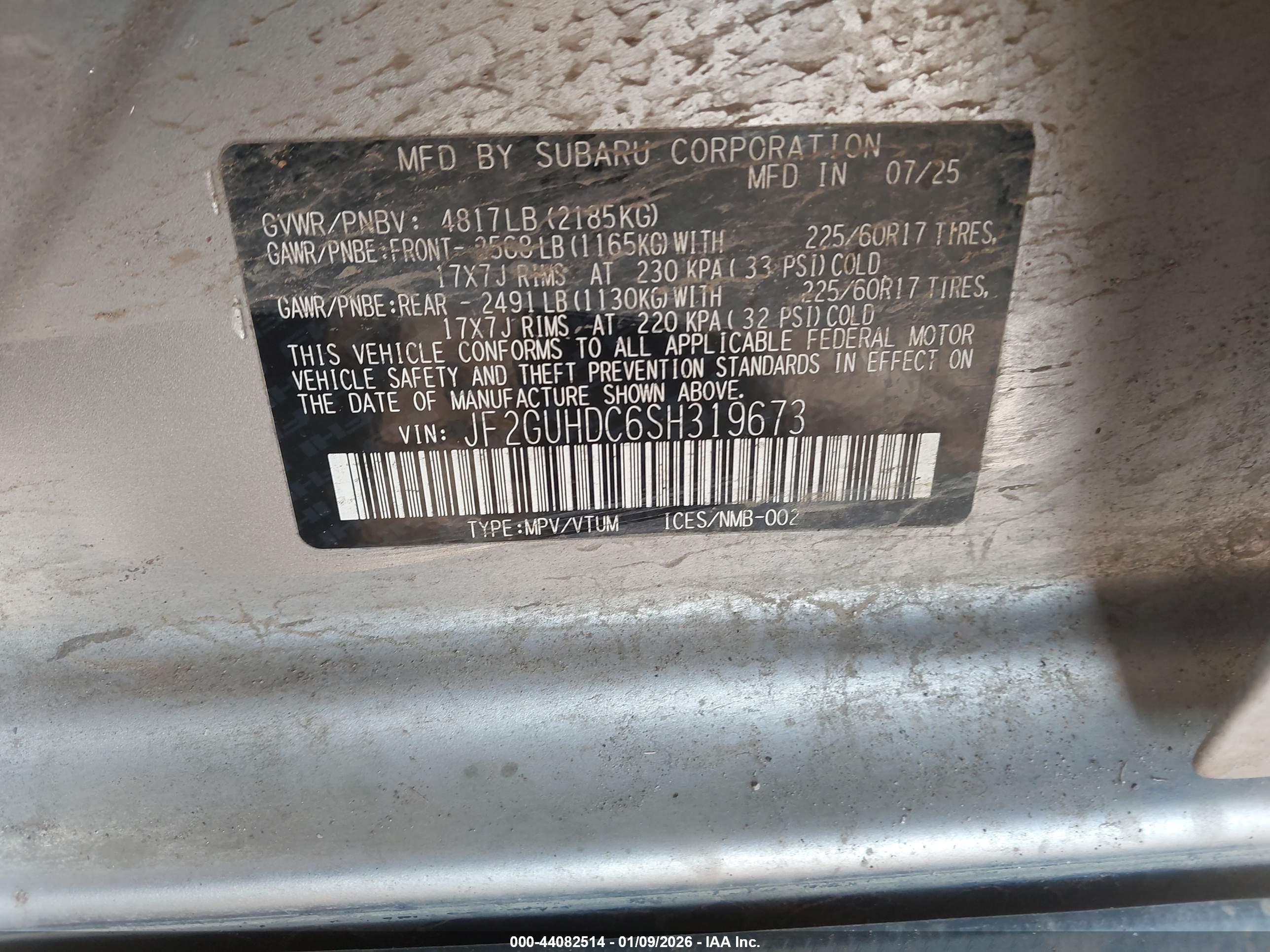 SUBARU CROSSTREK image 9