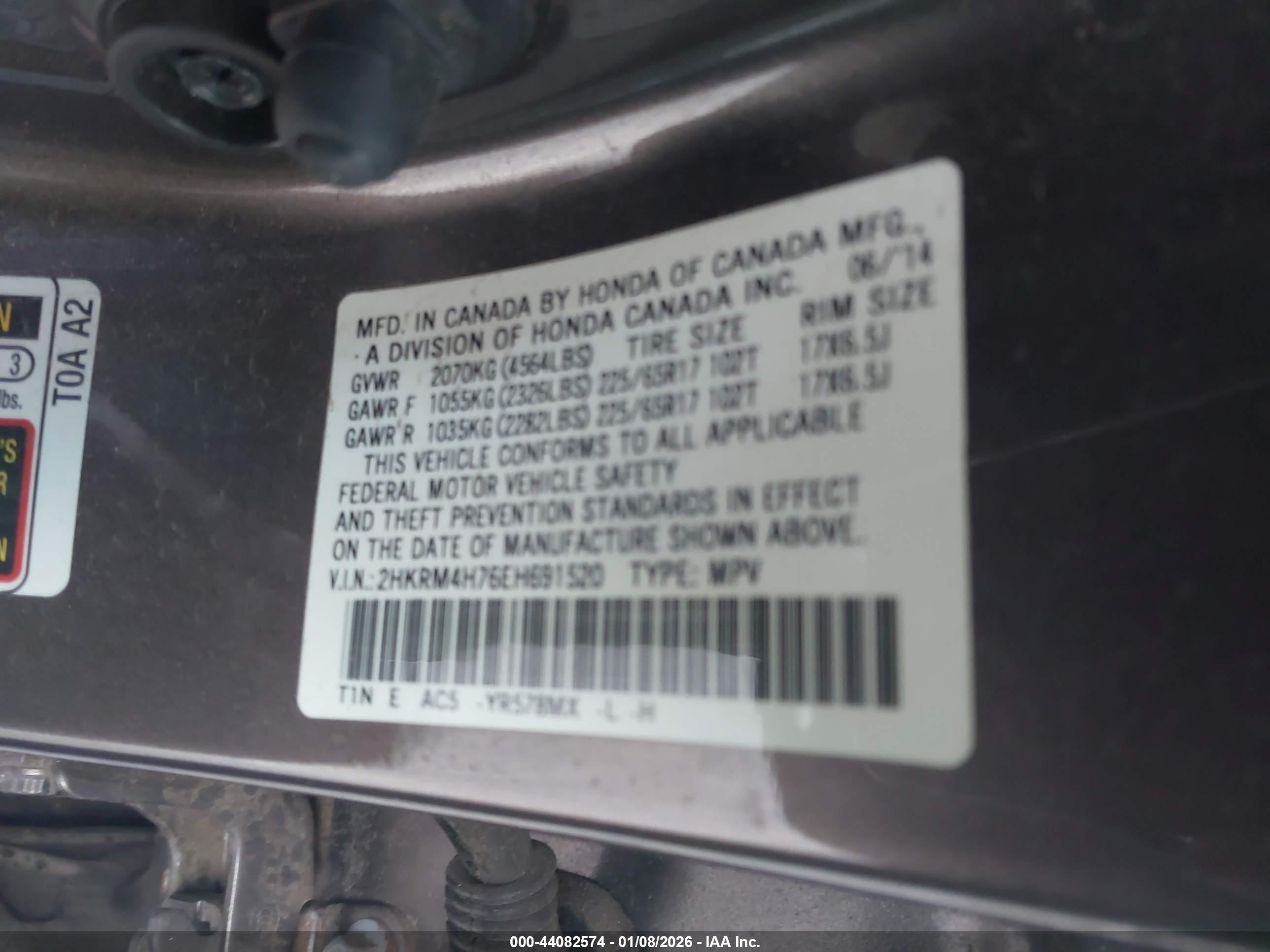 HONDA CR-V image 9