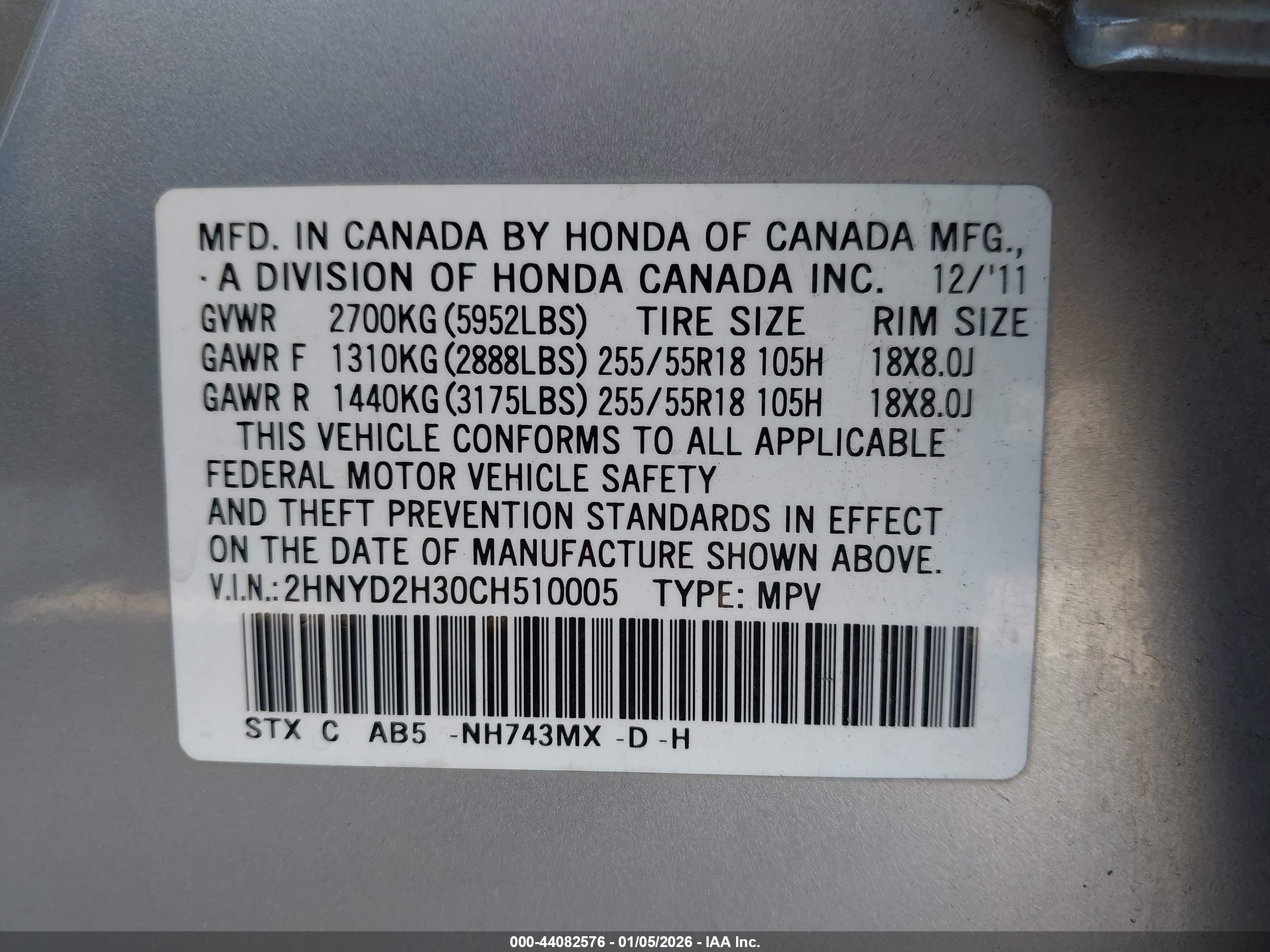 ACURA MDX image 9