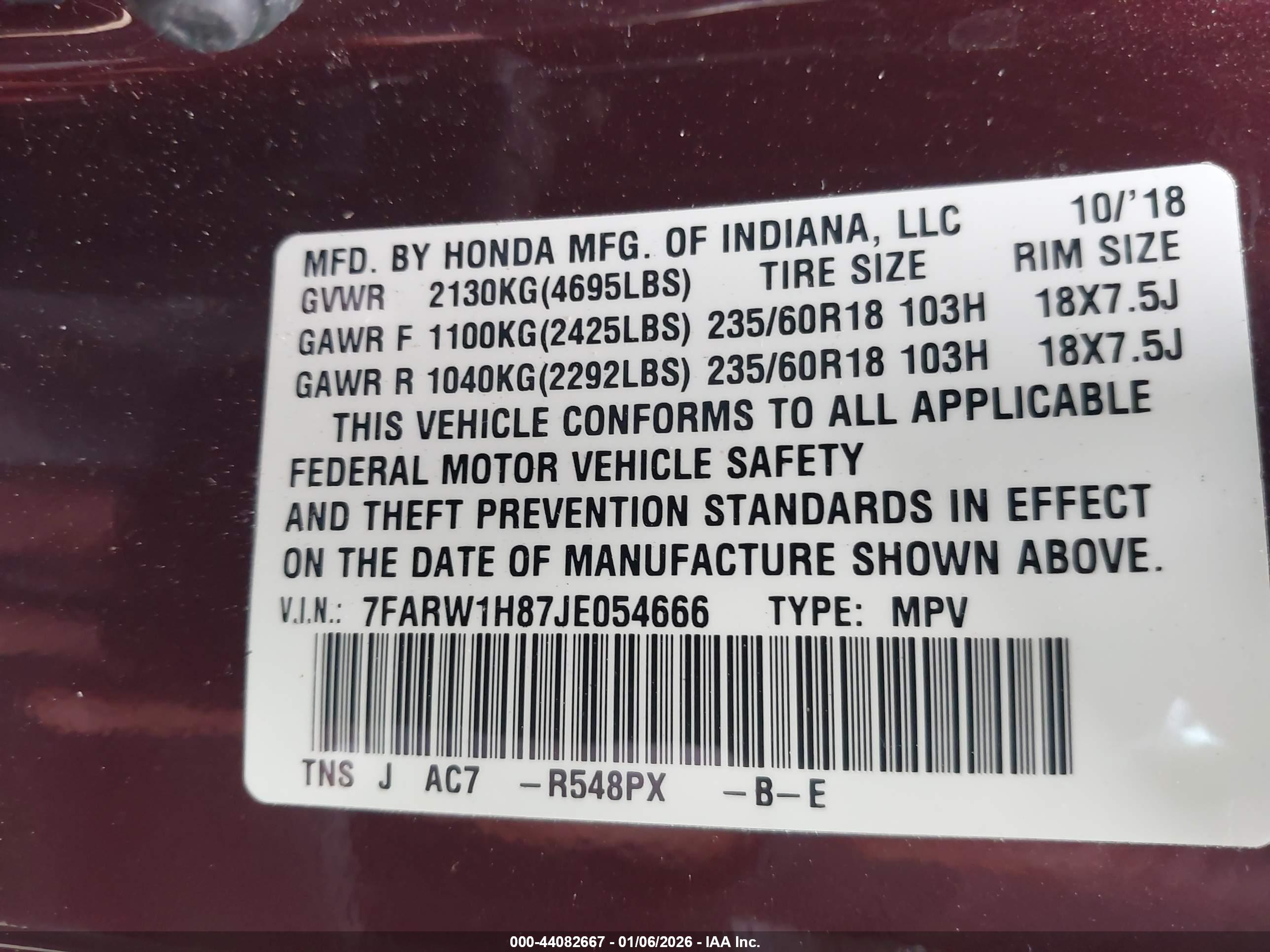 HONDA CR-V image 9