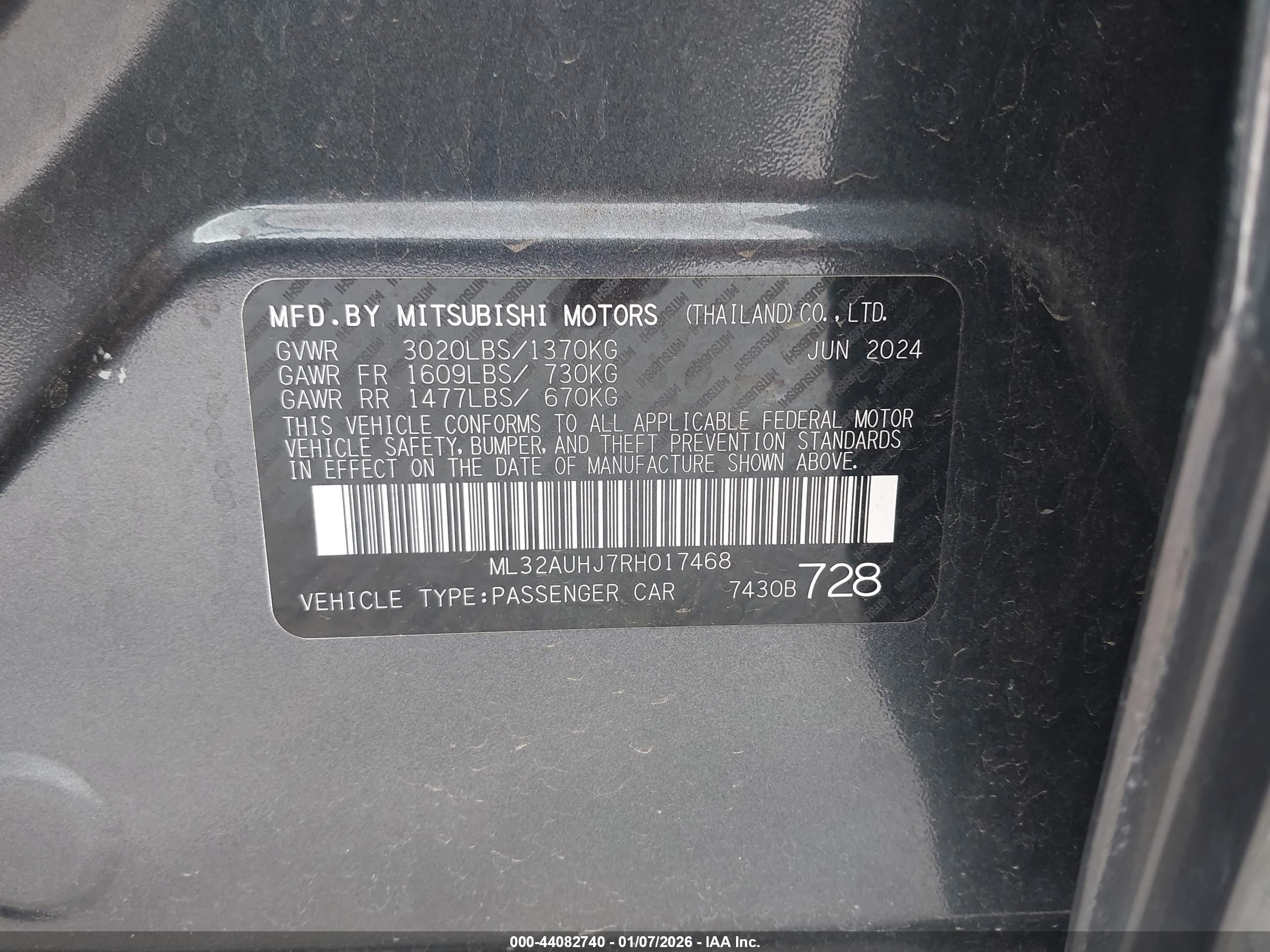 MITSUBISHI MIRAGE image 9