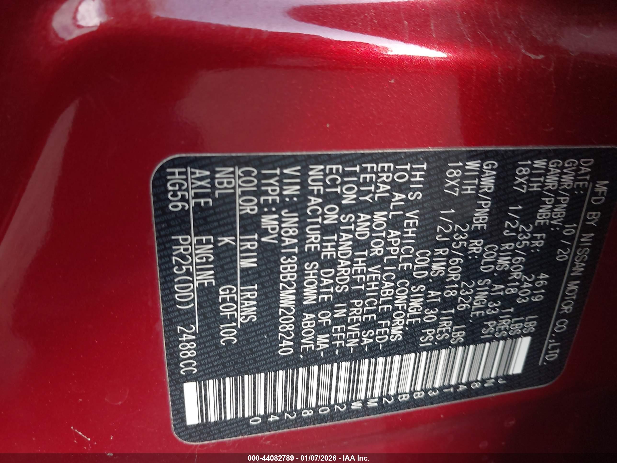 NISSAN ROGUE image 9