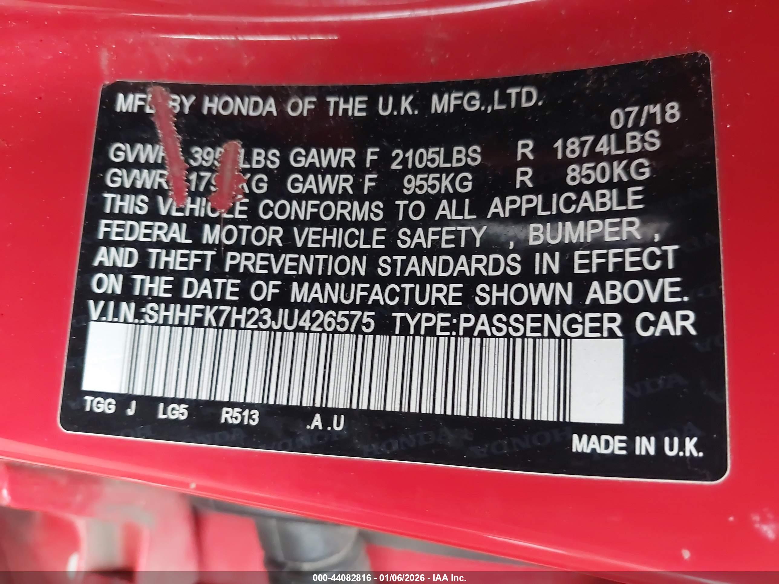 HONDA CIVIC image 9