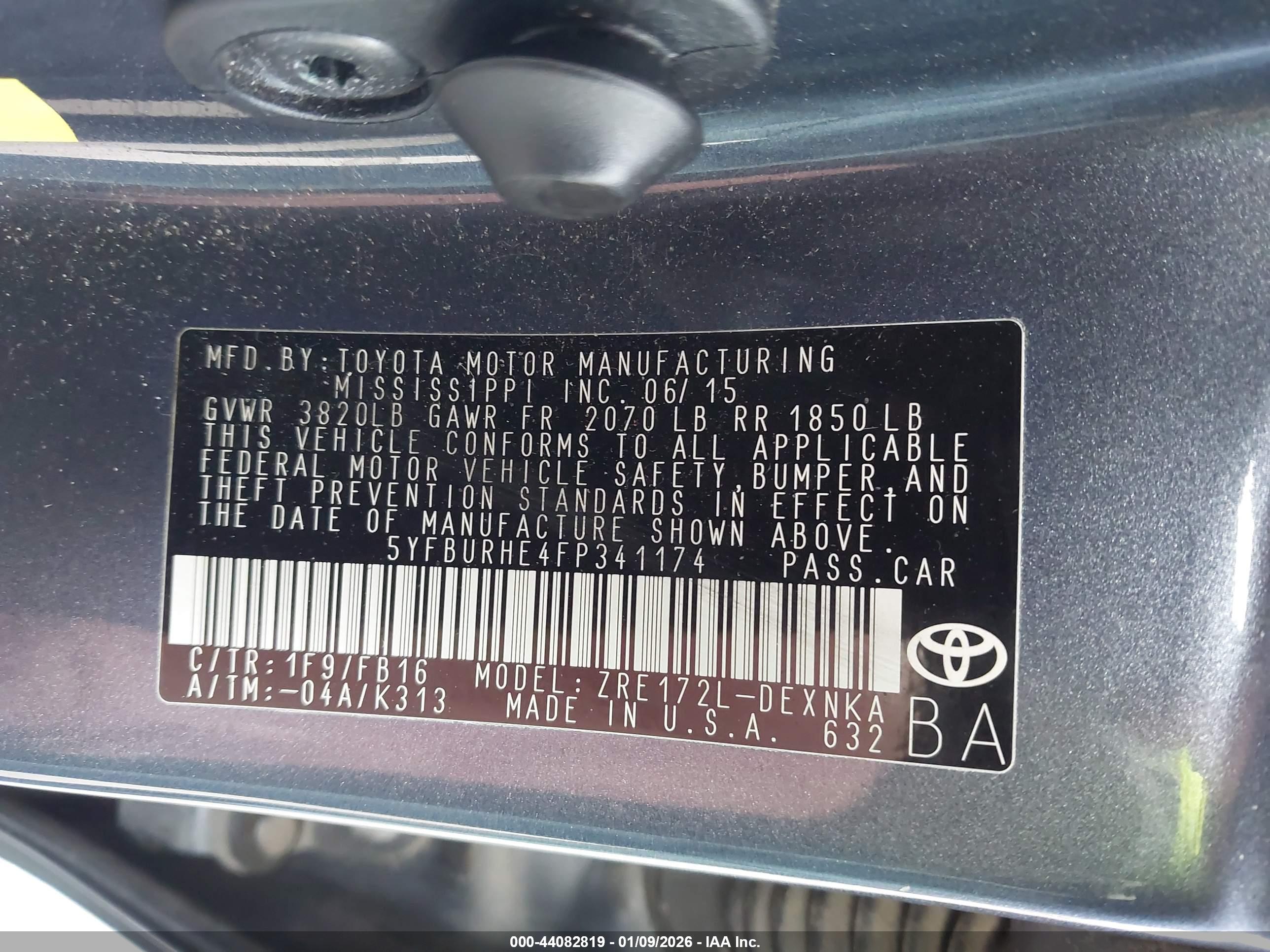 TOYOTA COROLLA image 9