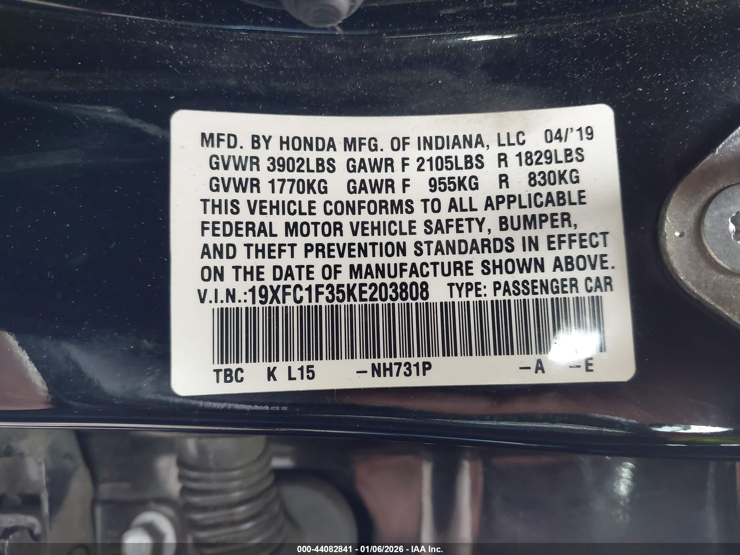 HONDA CIVIC image 9
