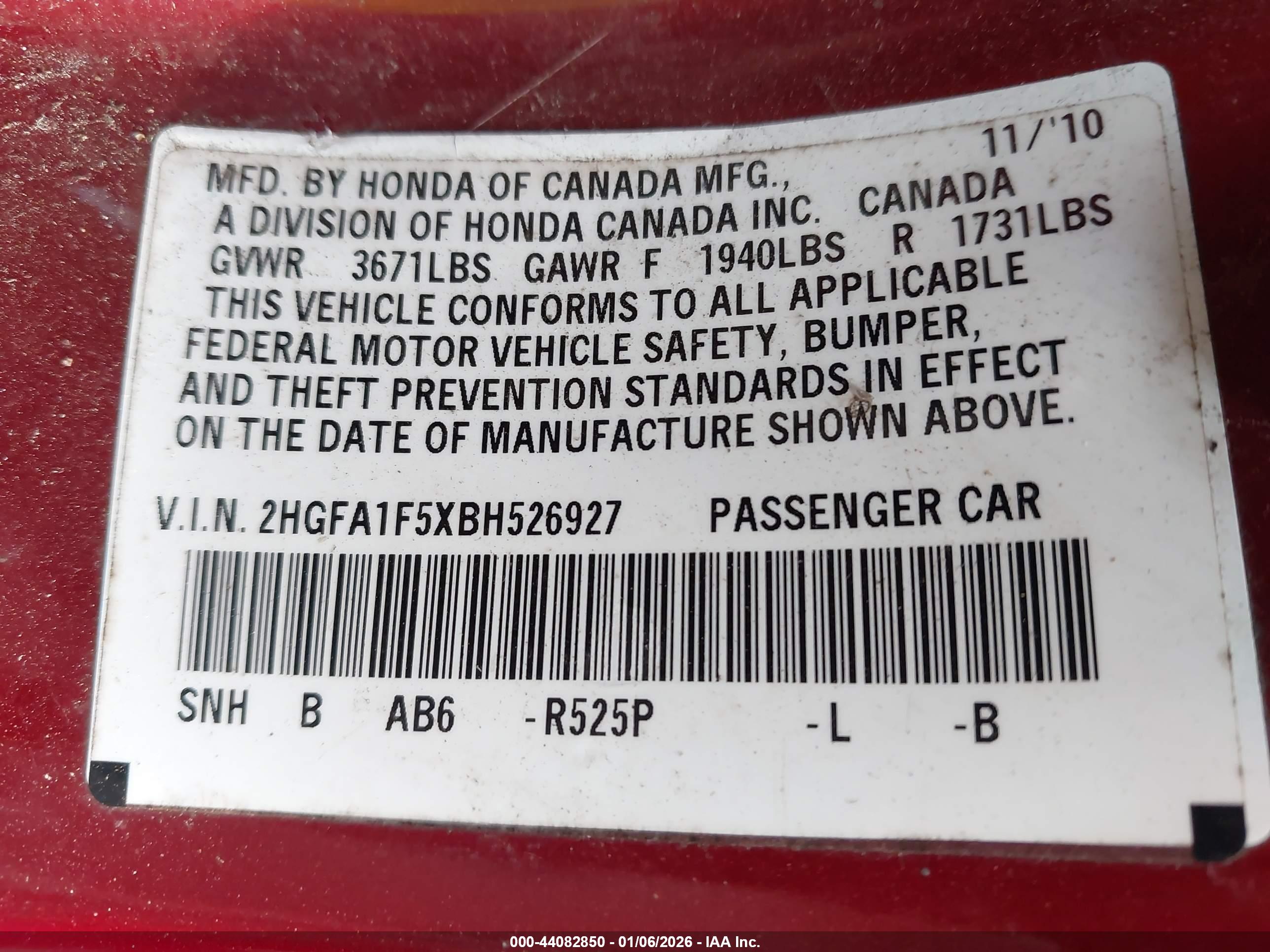 HONDA CIVIC image 9