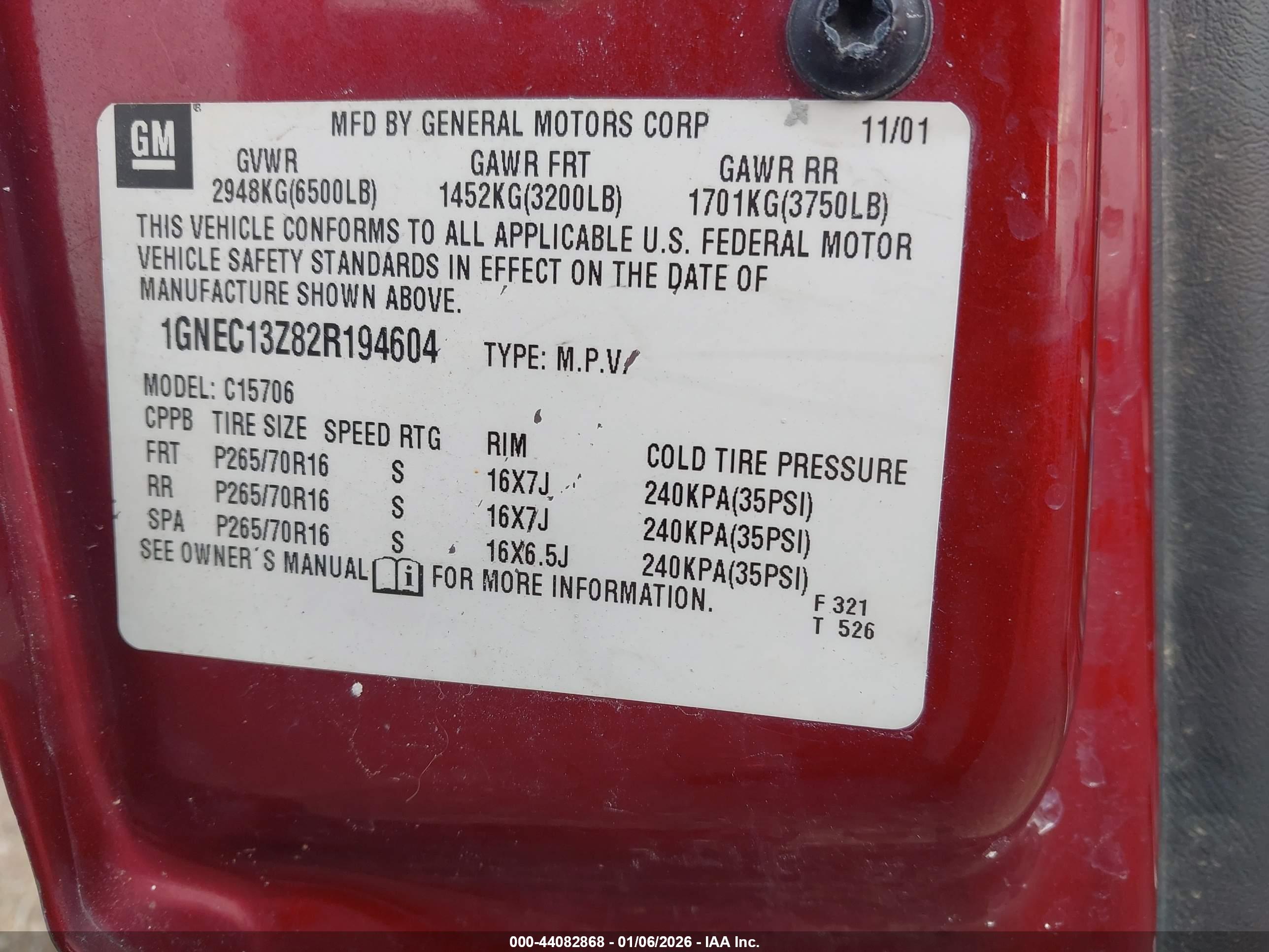 CHEVROLET TAHOE image 9