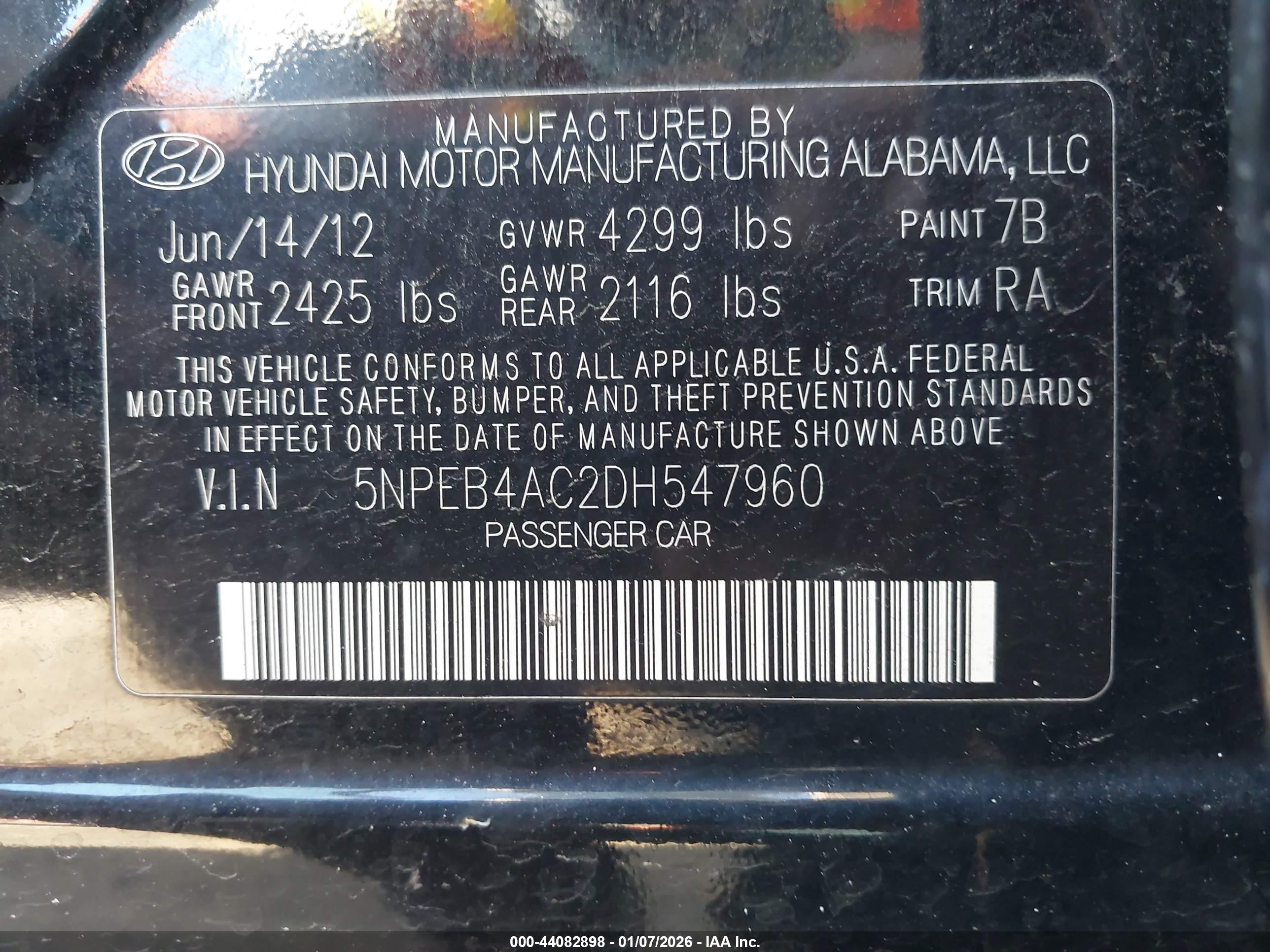 HYUNDAI SONATA image 9