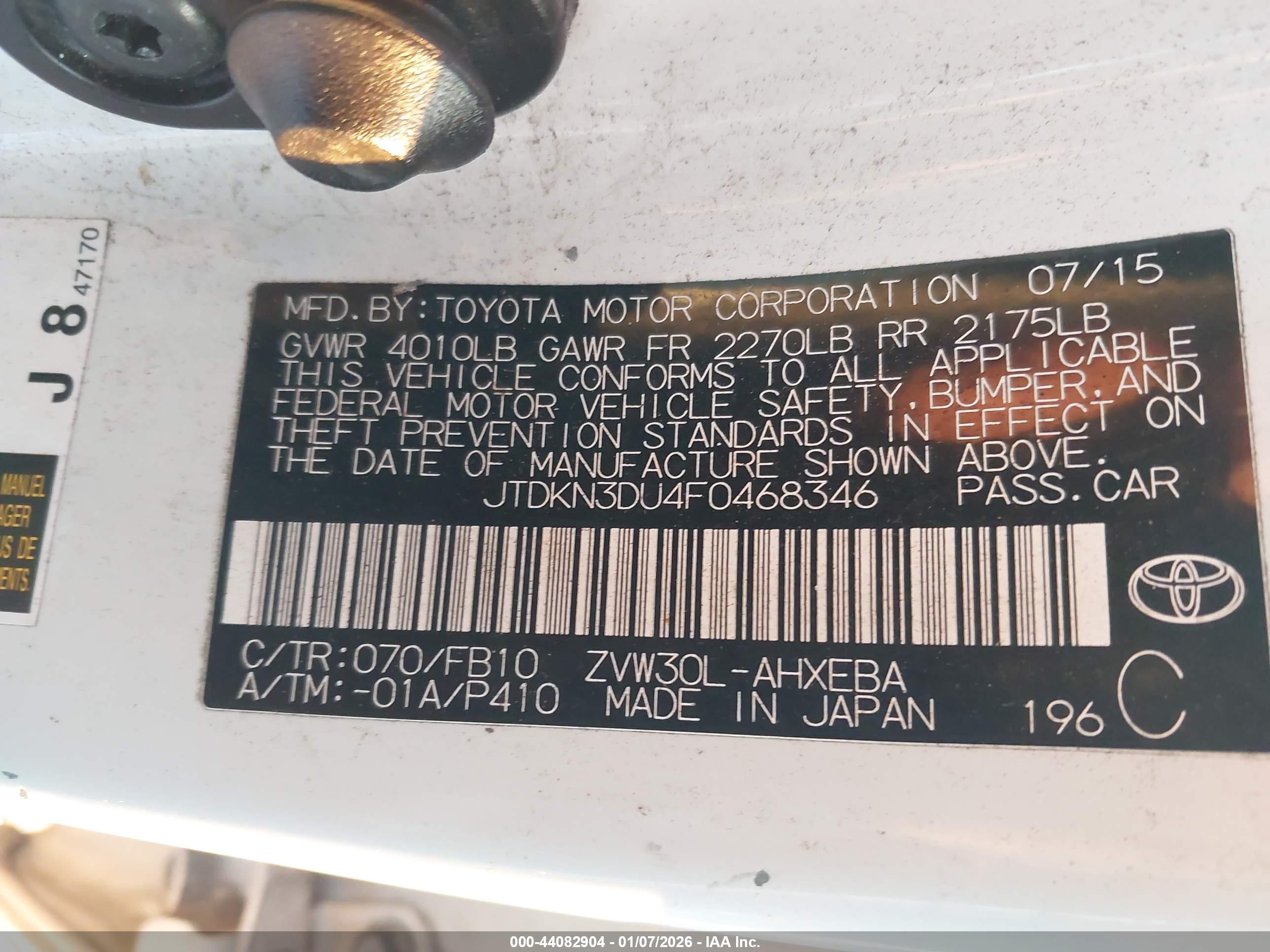 TOYOTA PRIUS image 9