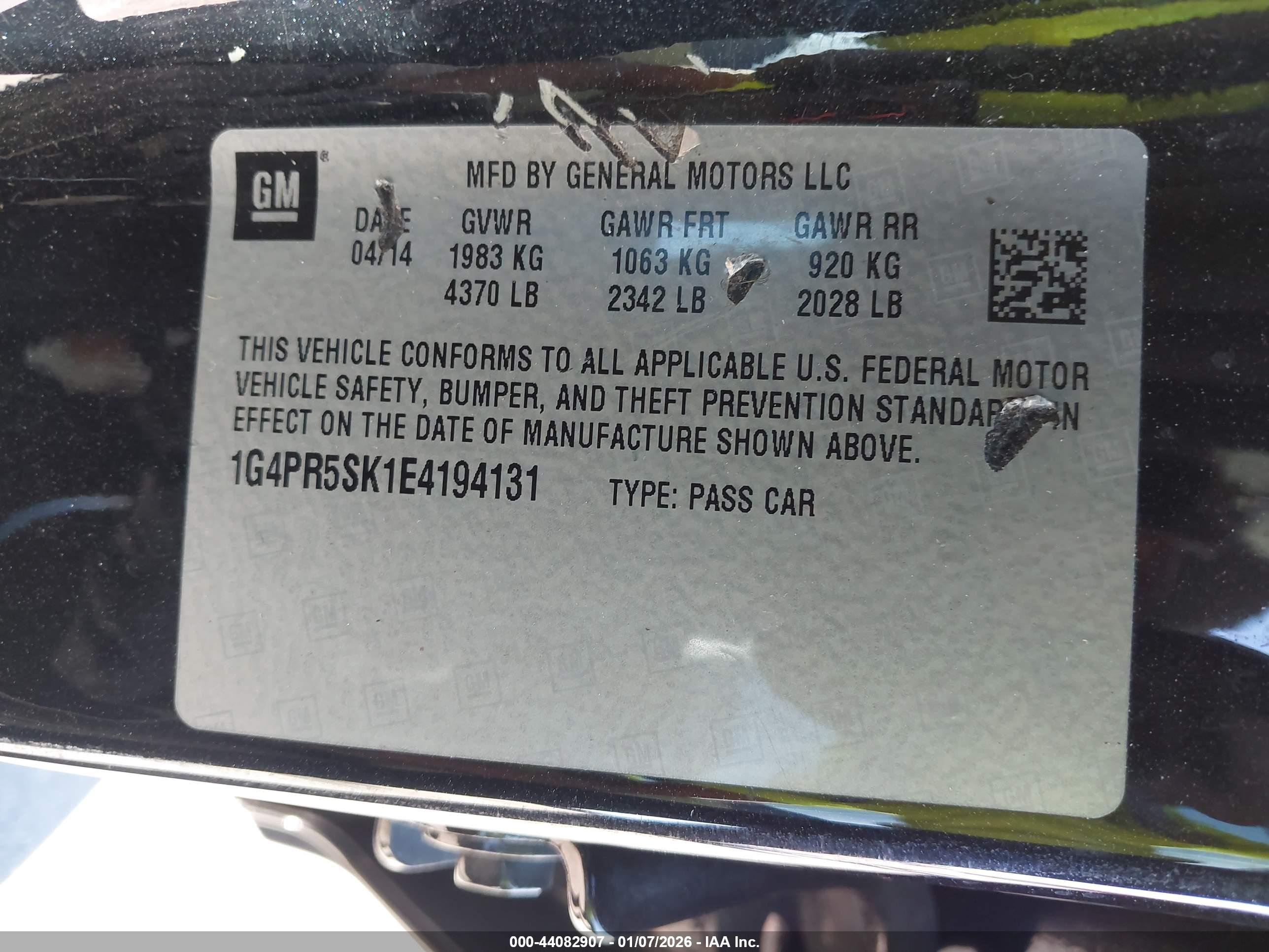BUICK VERANO image 9