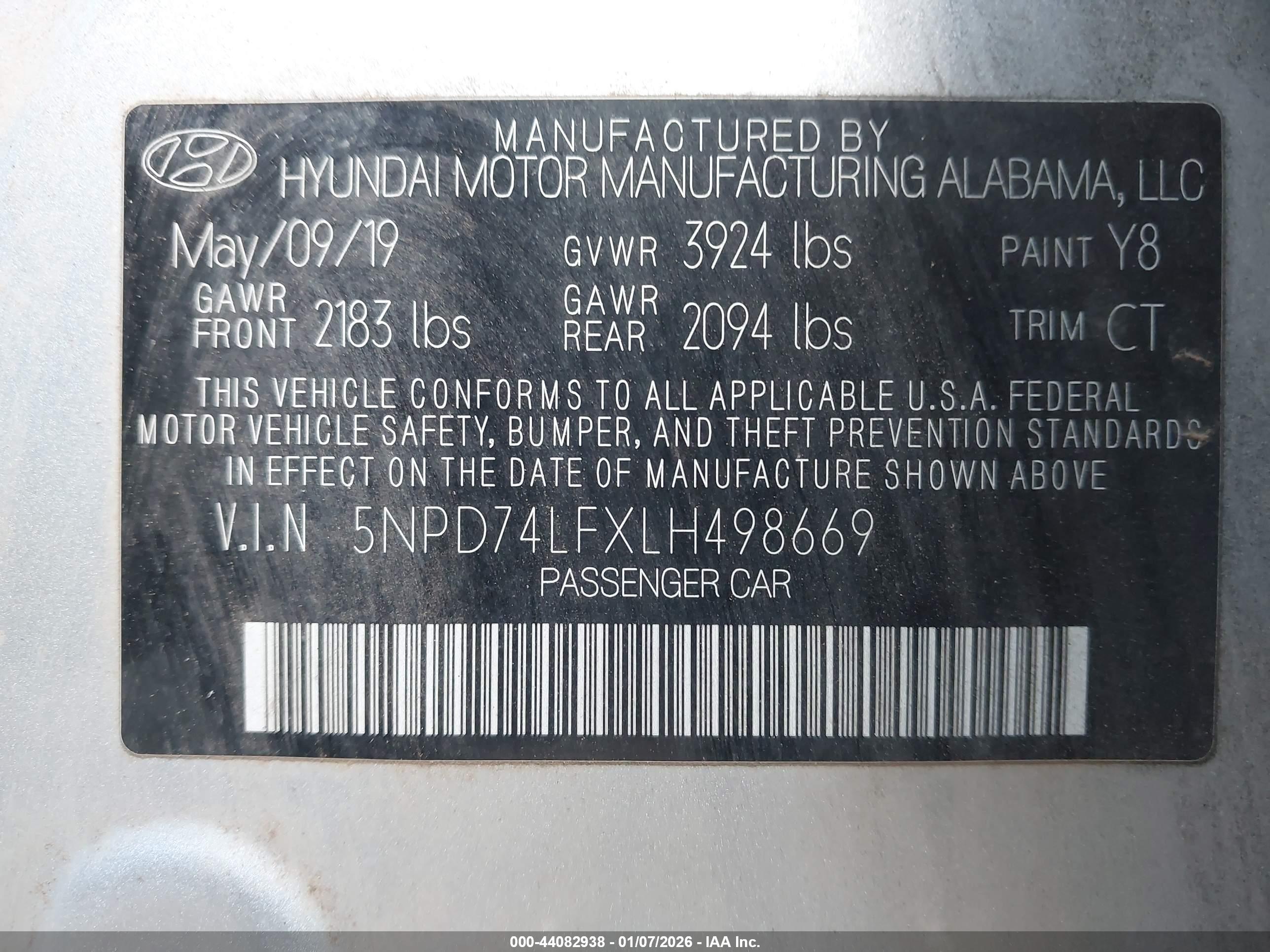 HYUNDAI ELANTRA image 9