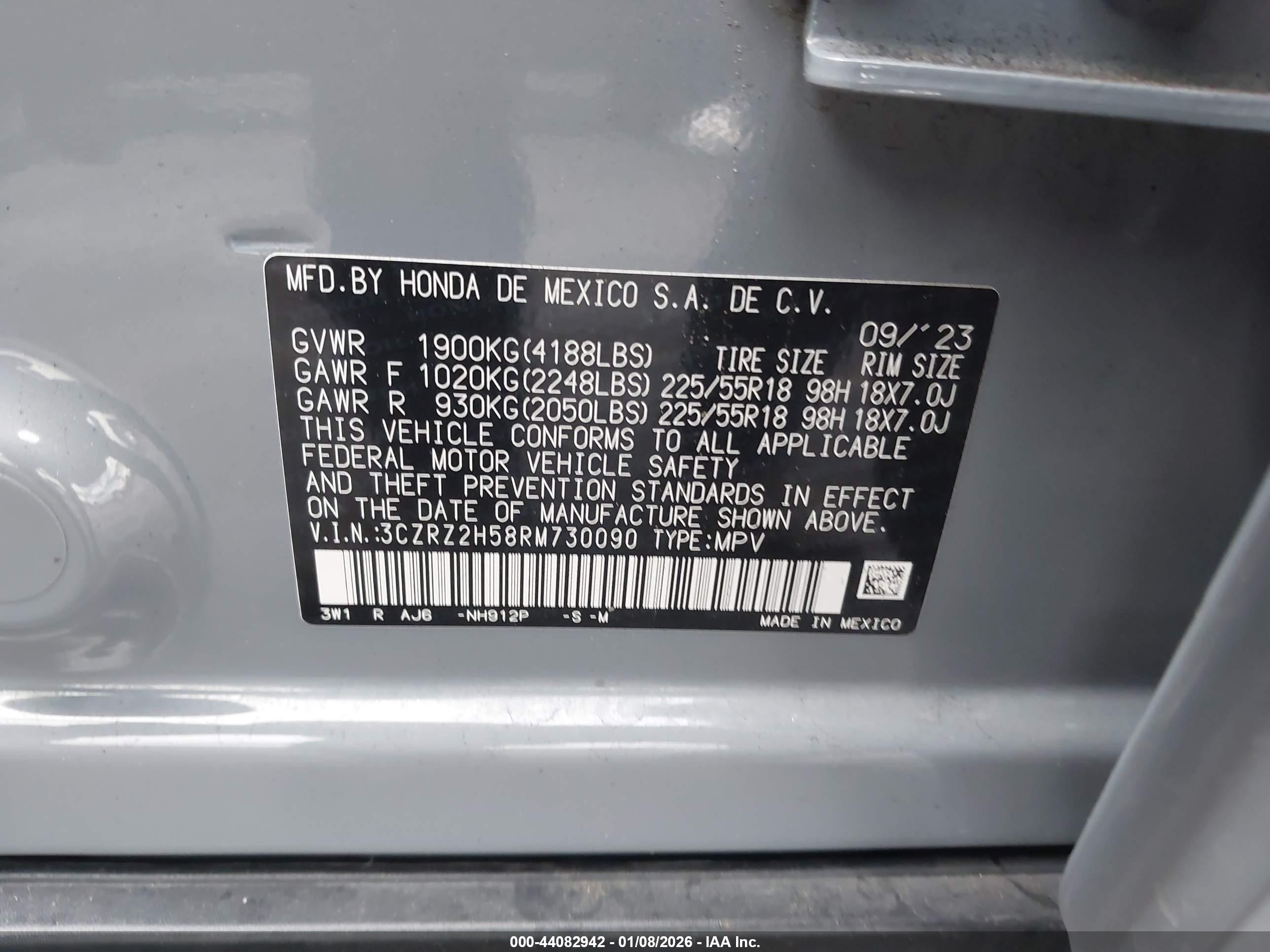 HONDA HR-V image 9