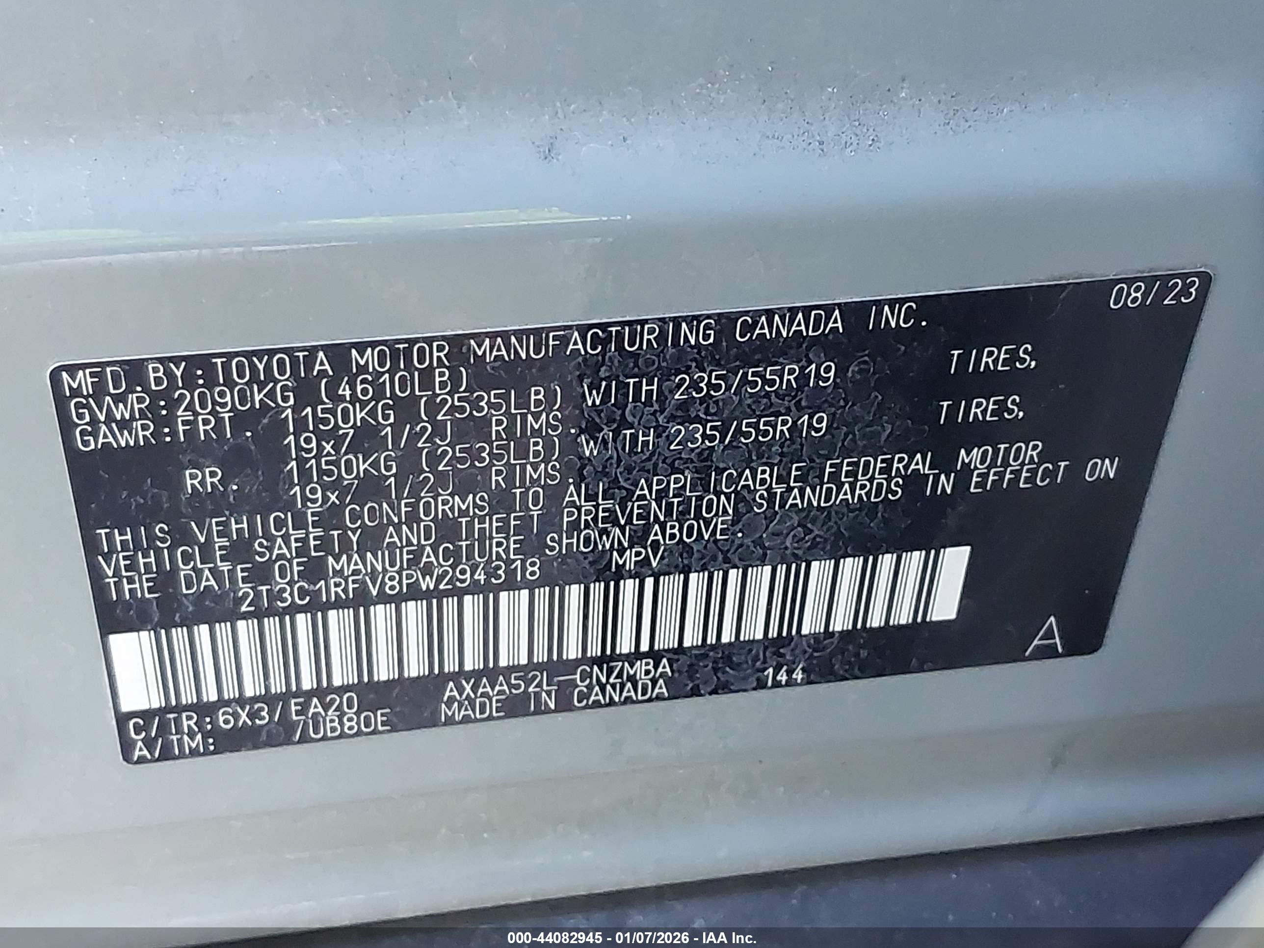 TOYOTA RAV4 image 9
