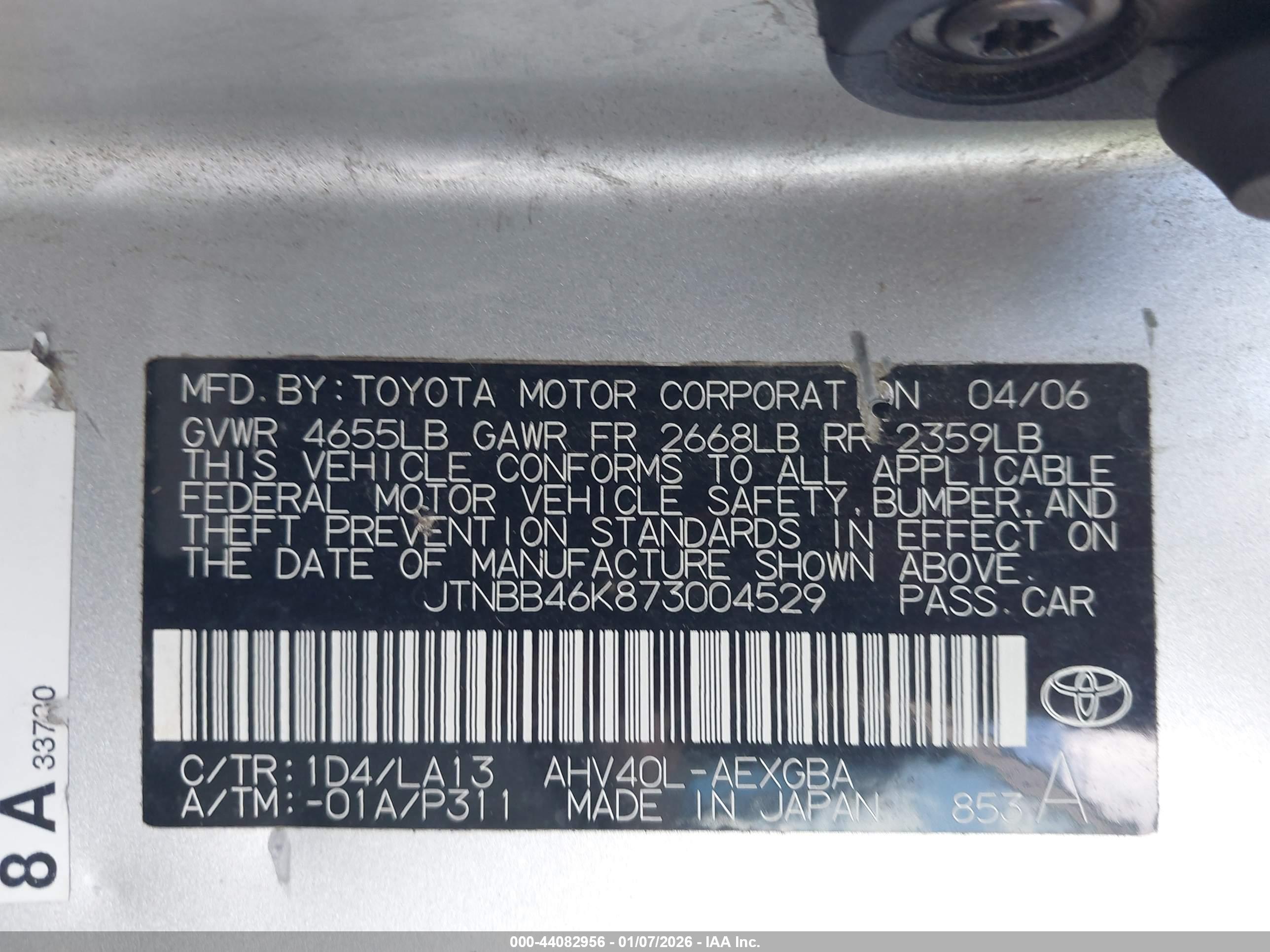 TOYOTA CAMRY image 9