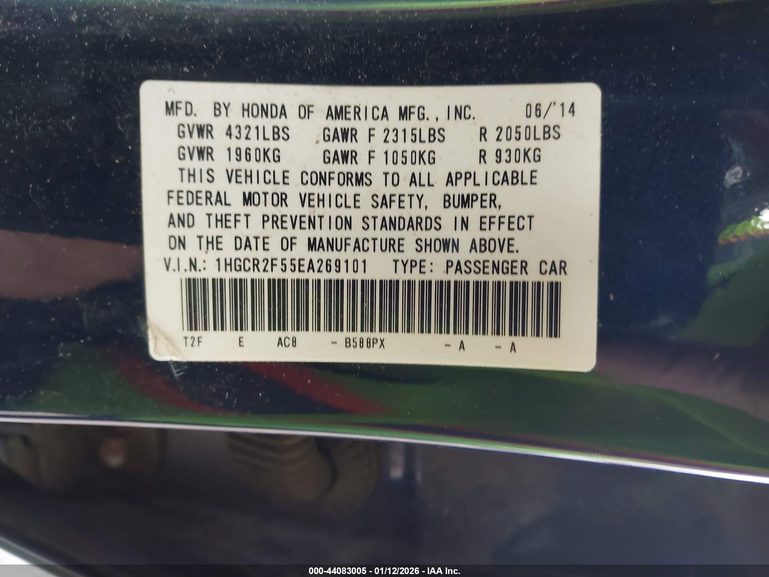 HONDA ACCORD image 9