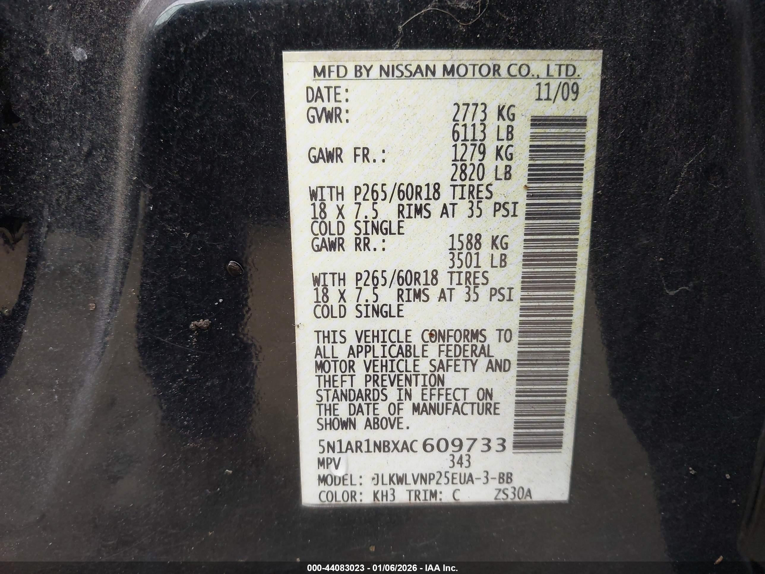 NISSAN PATHFINDER image 9