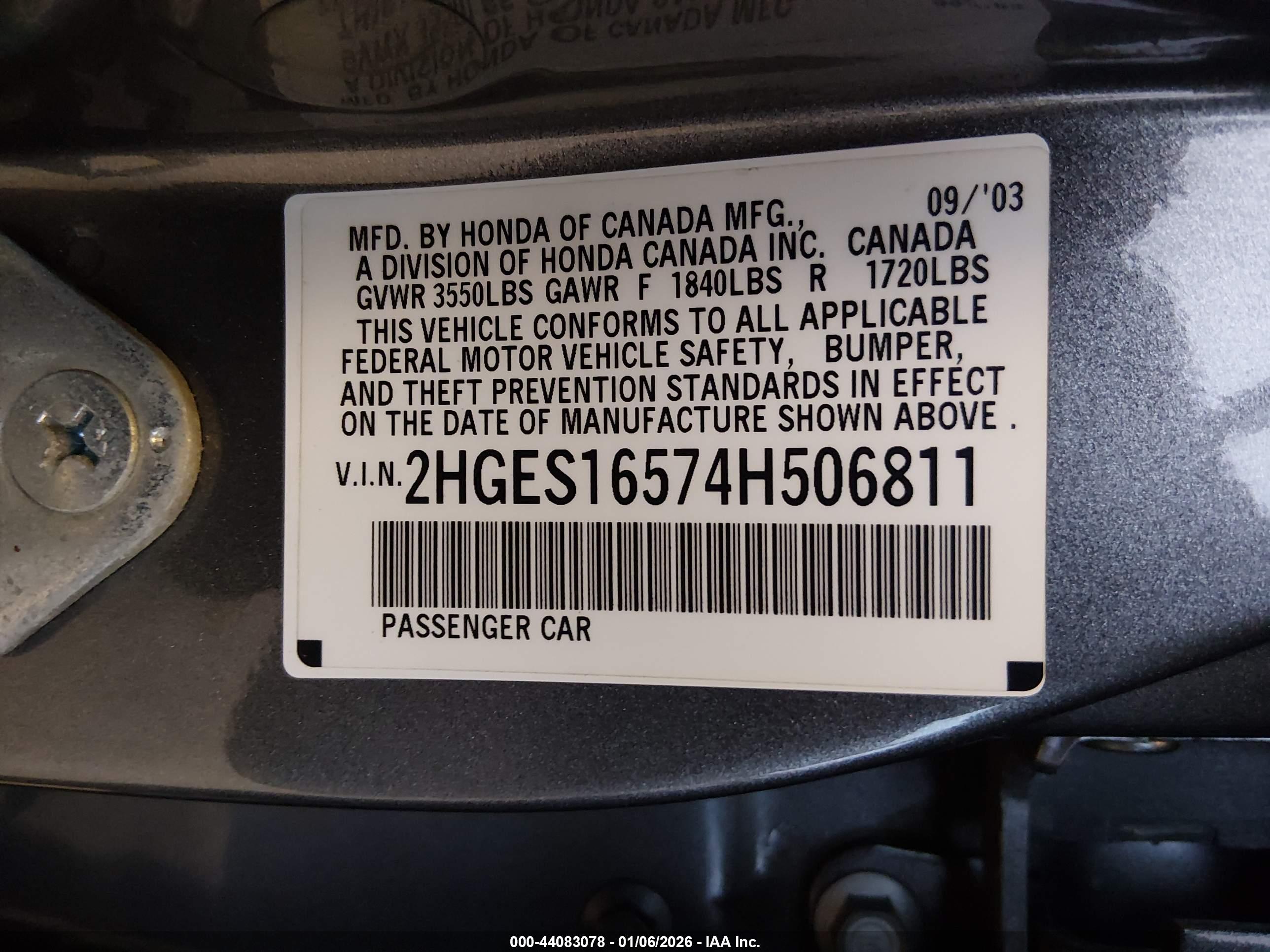 HONDA CIVIC image 9