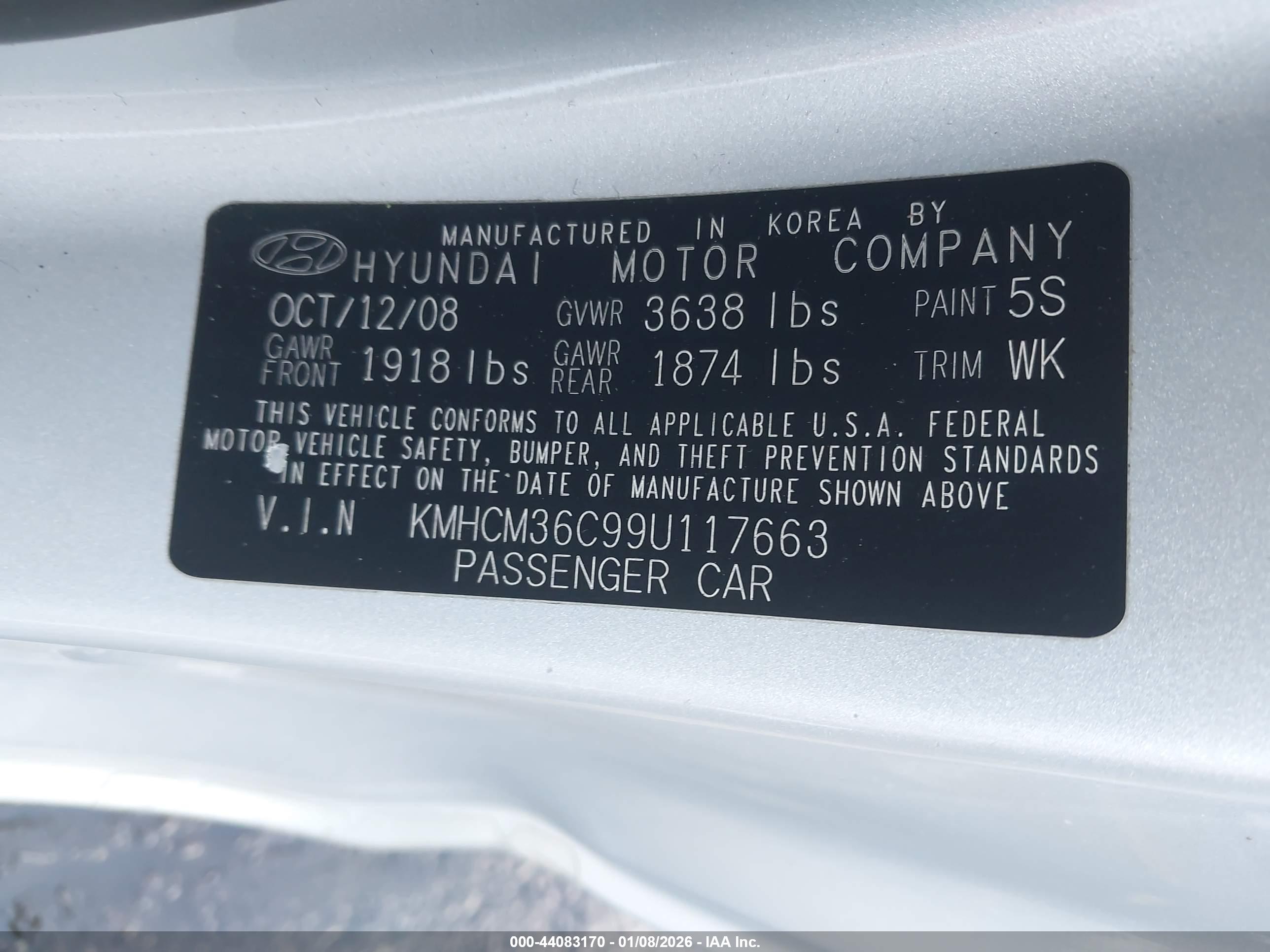 HYUNDAI ACCENT image 9
