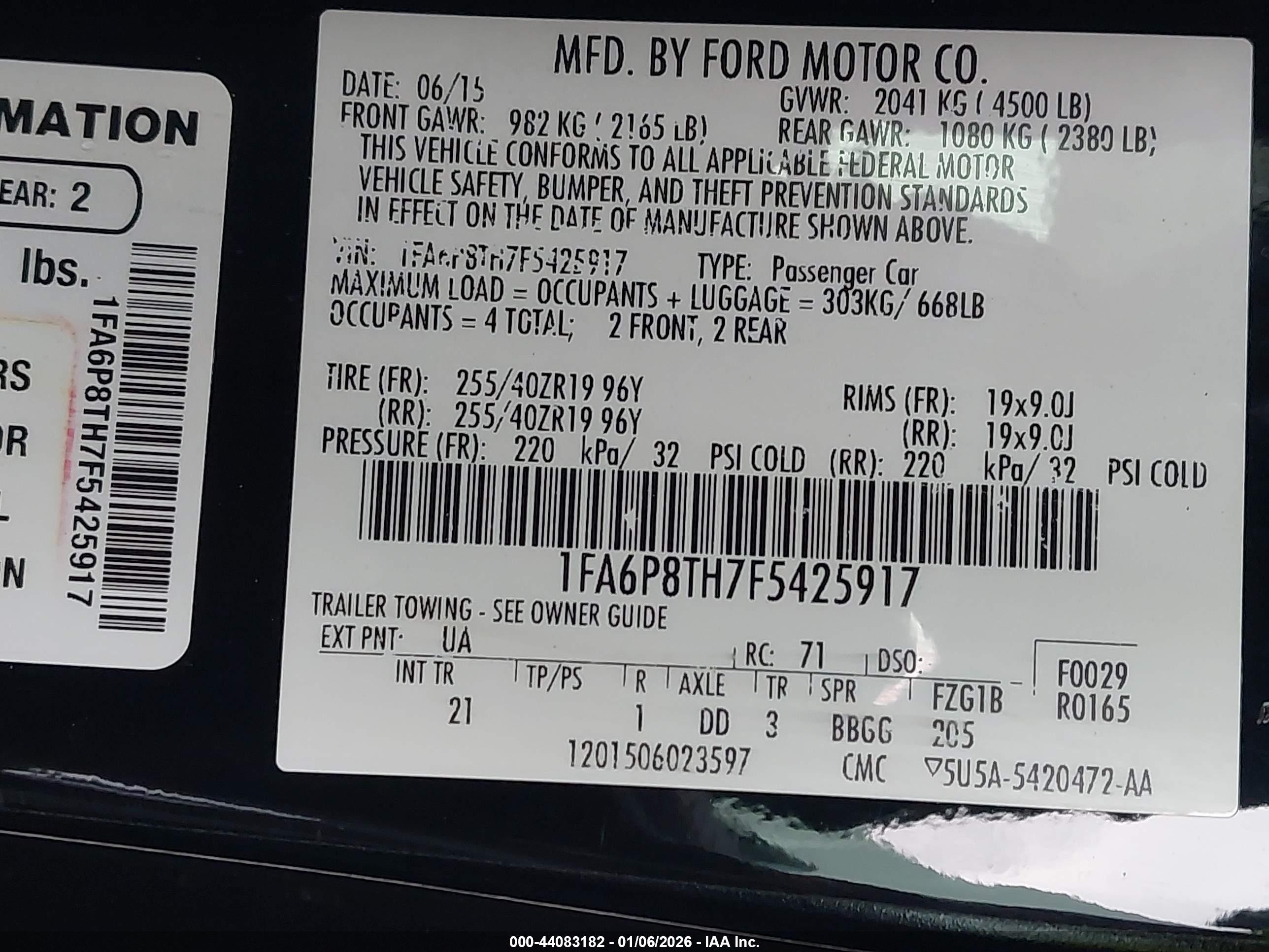 FORD MUSTANG image 9