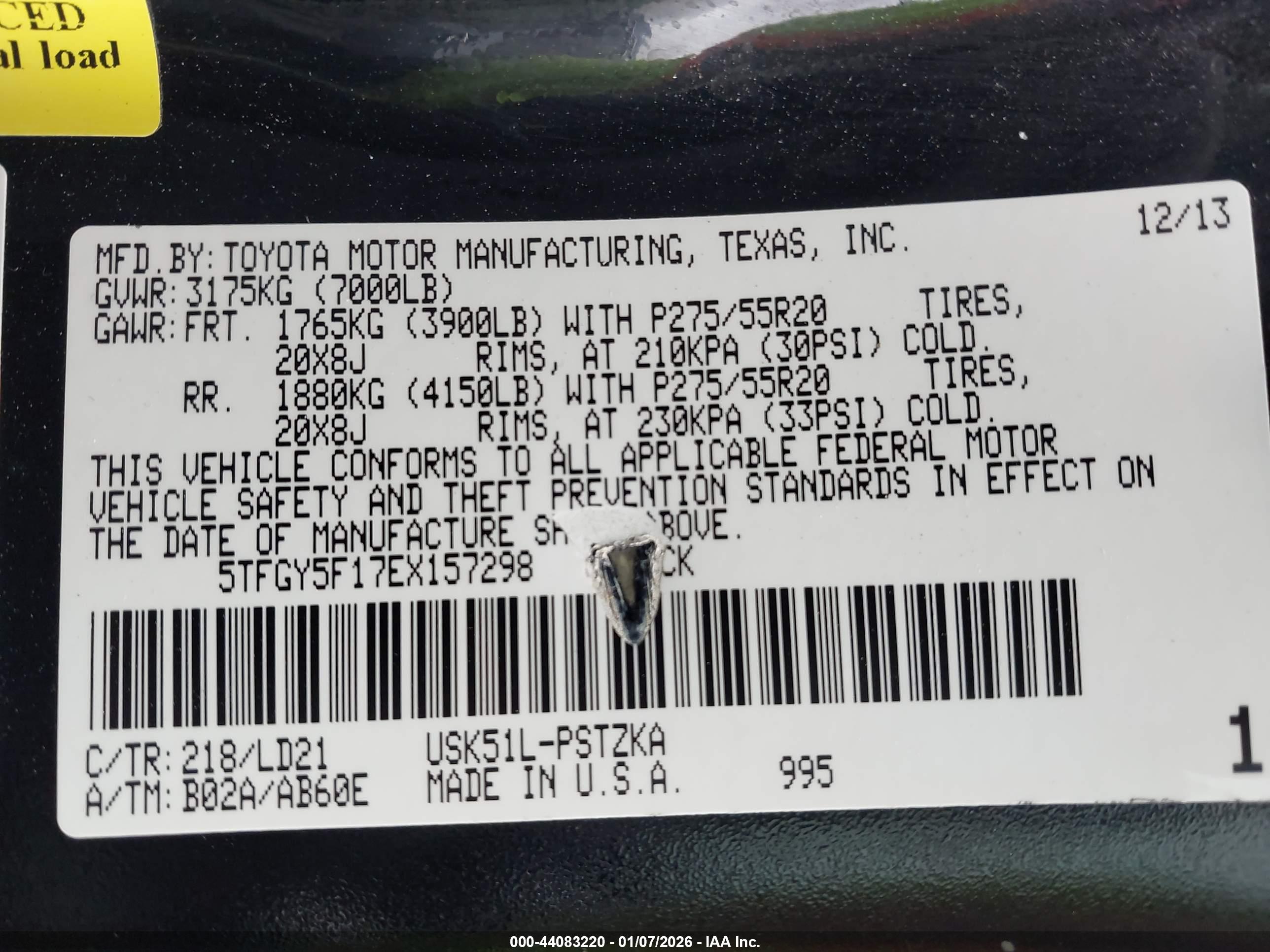 TOYOTA TUNDRA image 9